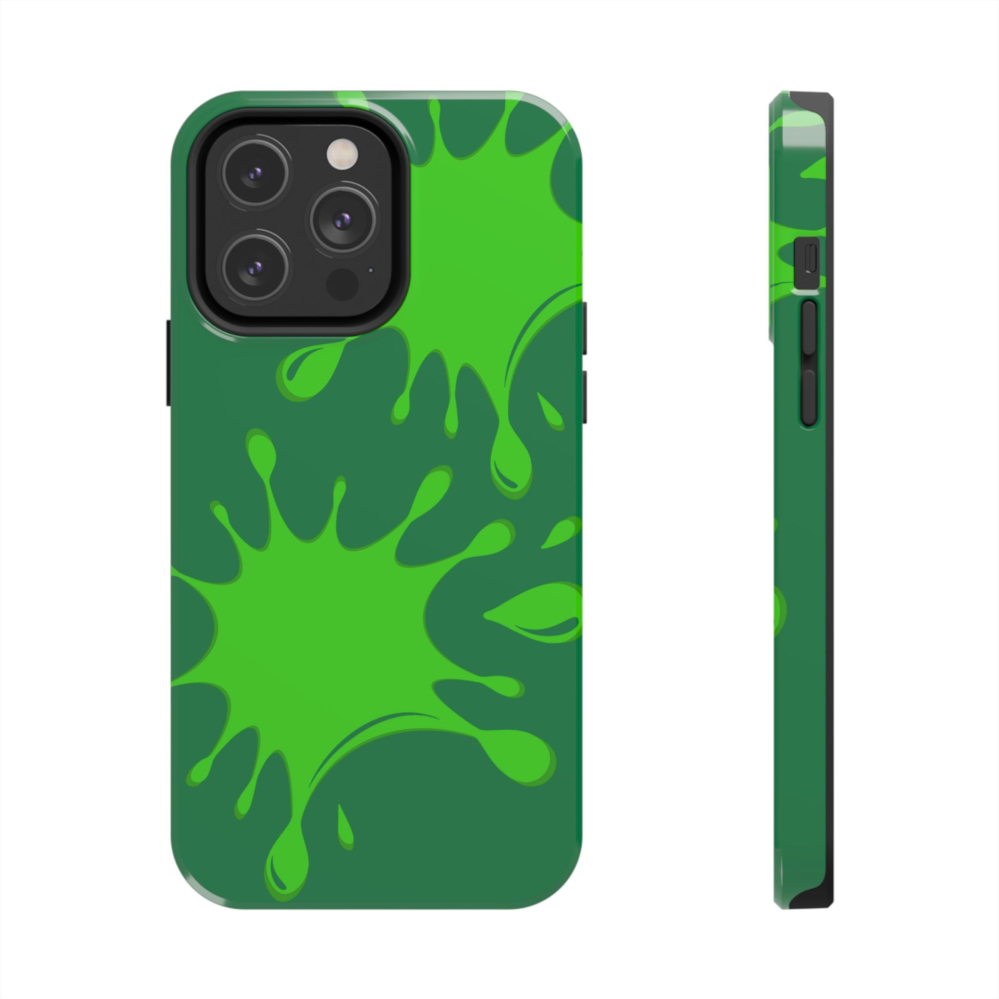 Green Splat Tough Mobile Phone Case