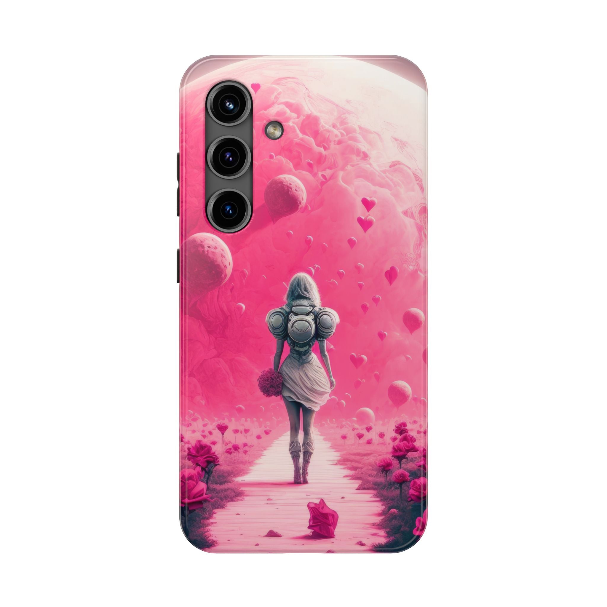 Off World Pink Tough Mobile Phone Case