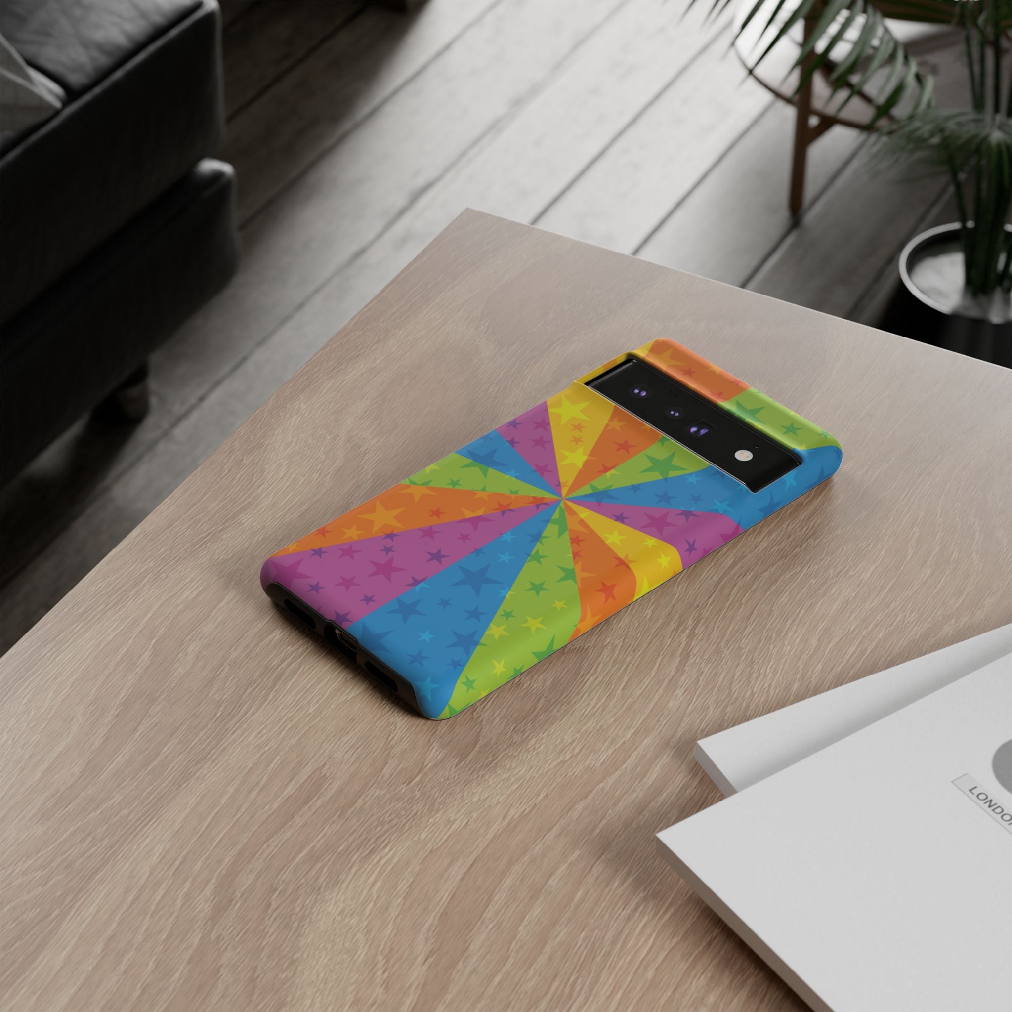 Colorful Starburst Google Pixel Phone Case Tough Case for Trendy Protection