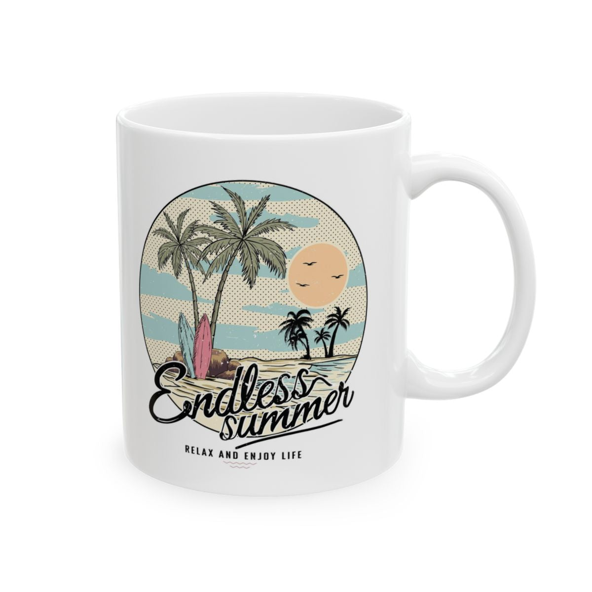 Endless Summer Ceramic Mug