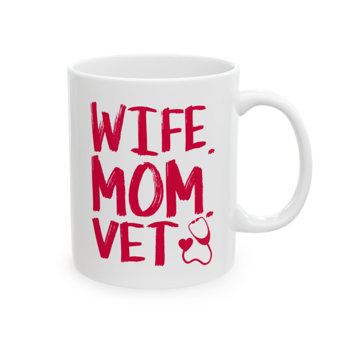 Wife Mom Vet Mug