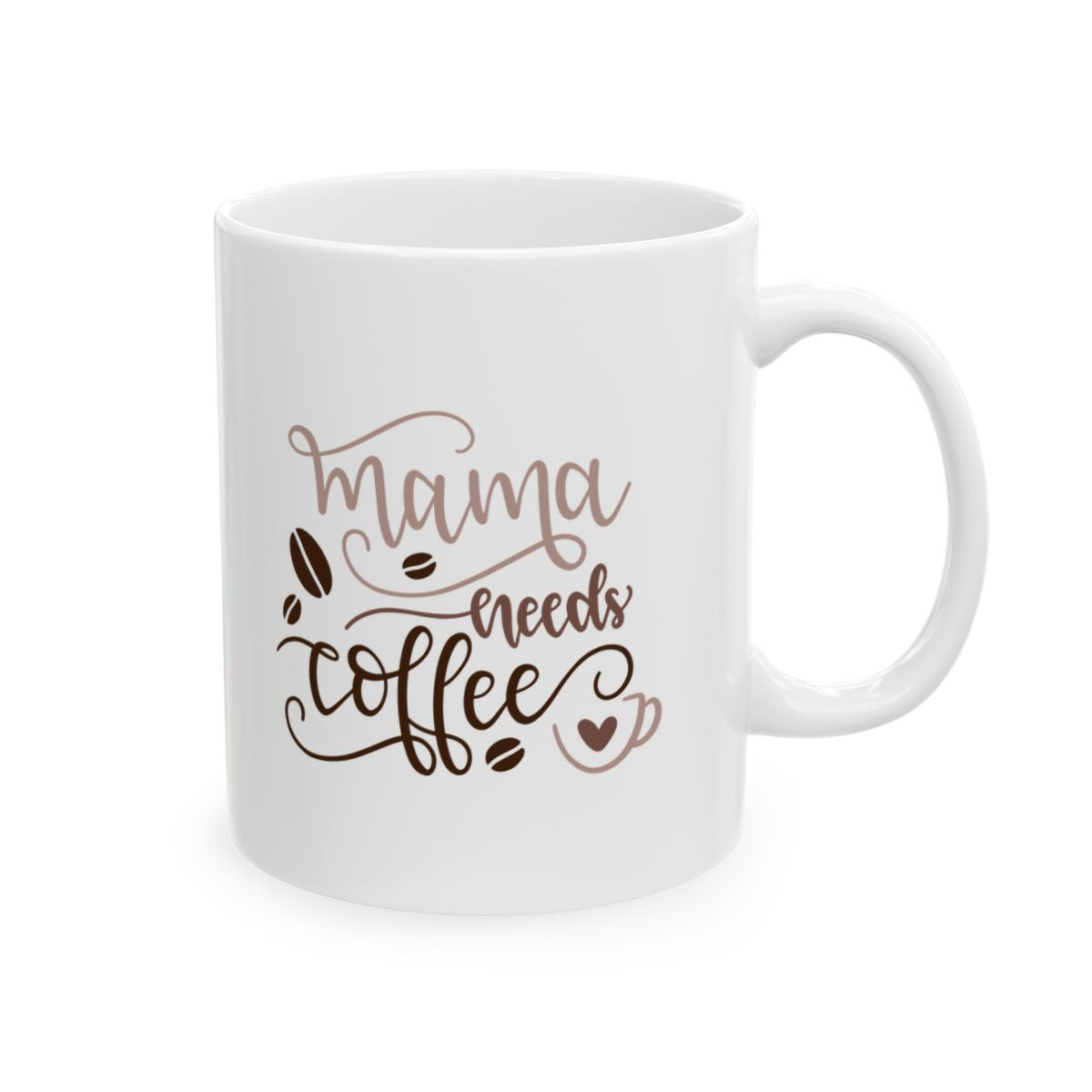 Mama Needs Coffee Ceramic Coffee Mug