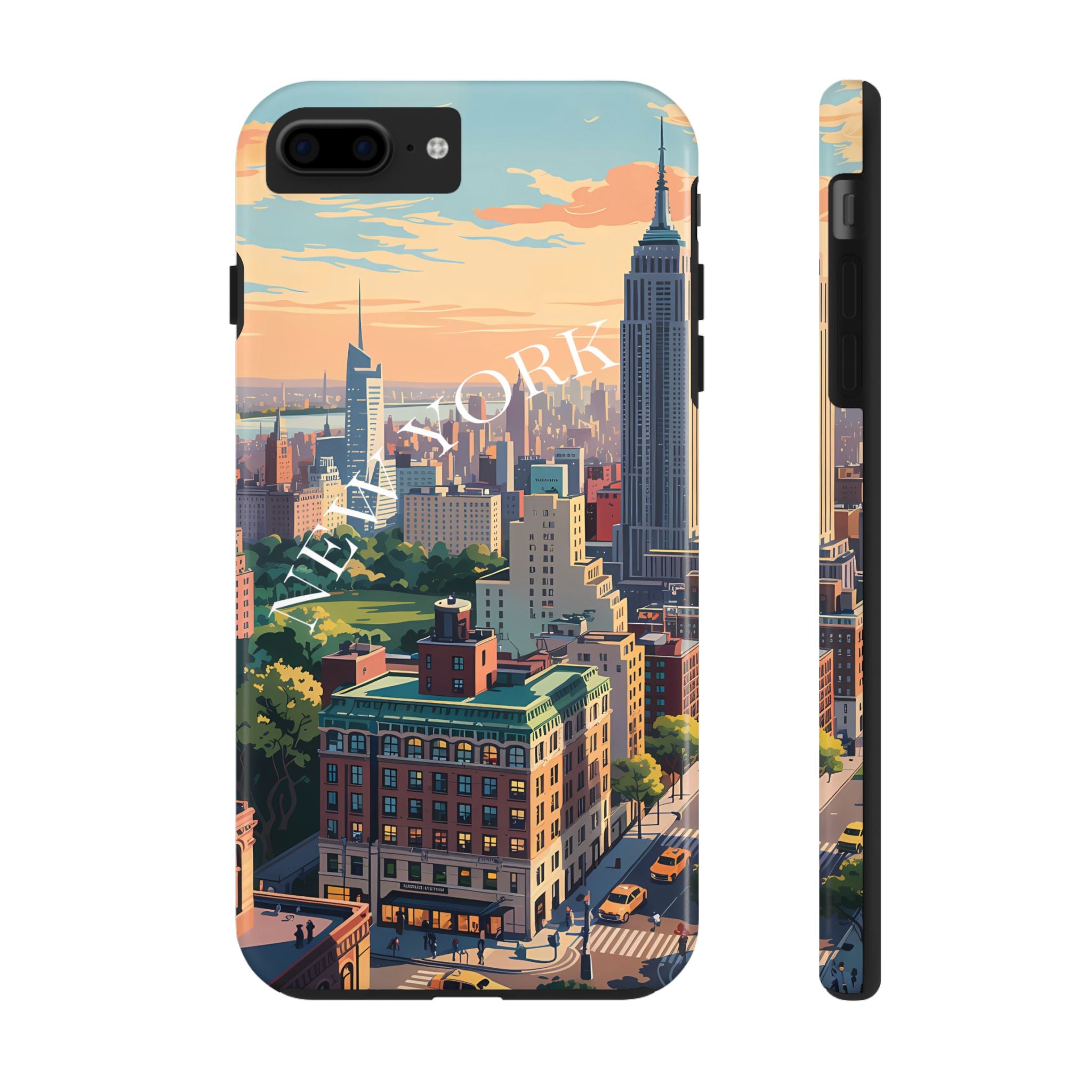 New York City Skyline Tough iPhone Samsung Case Durable Protection for Urban Explorers