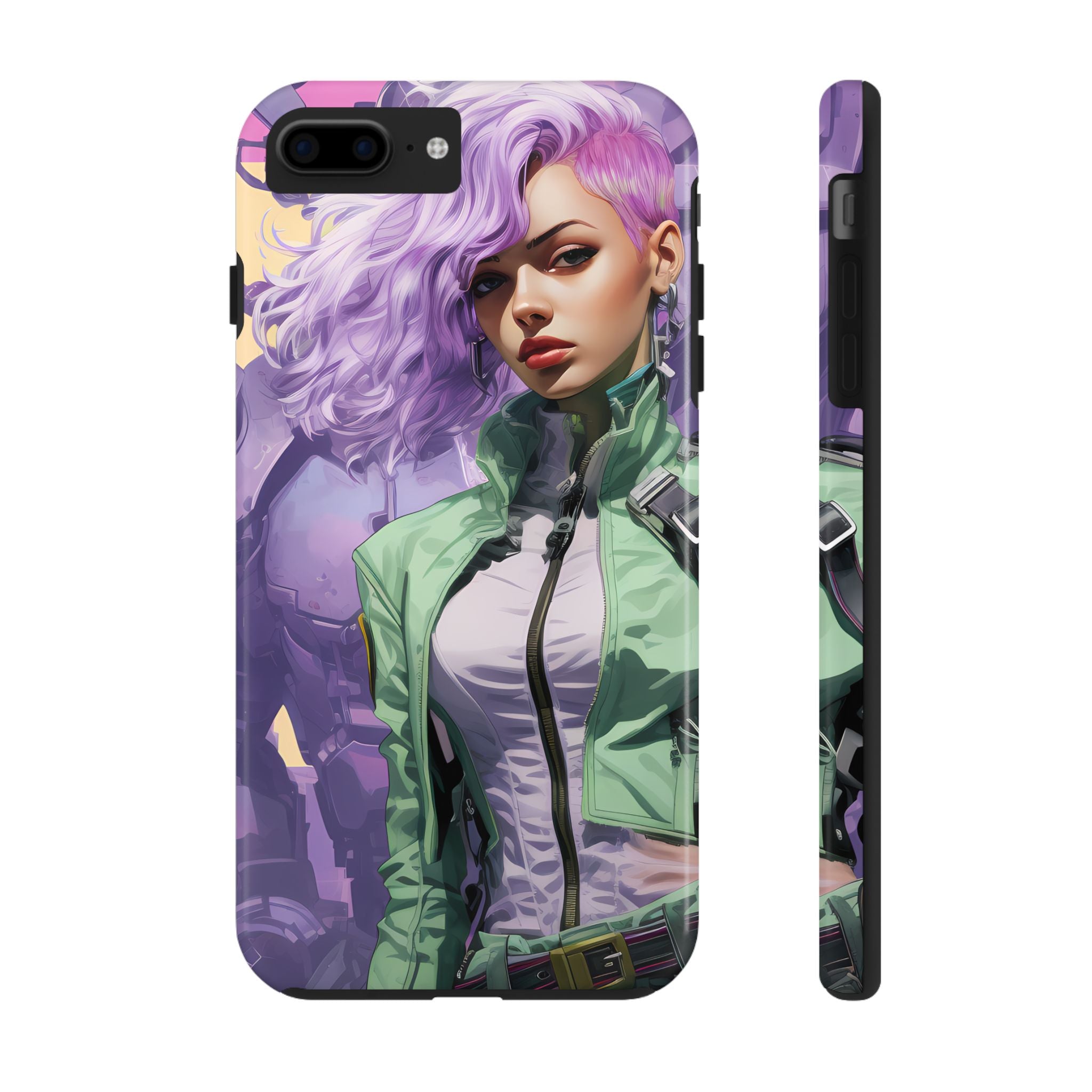 Galactic Female Warrior Tough Mobile Phone Case