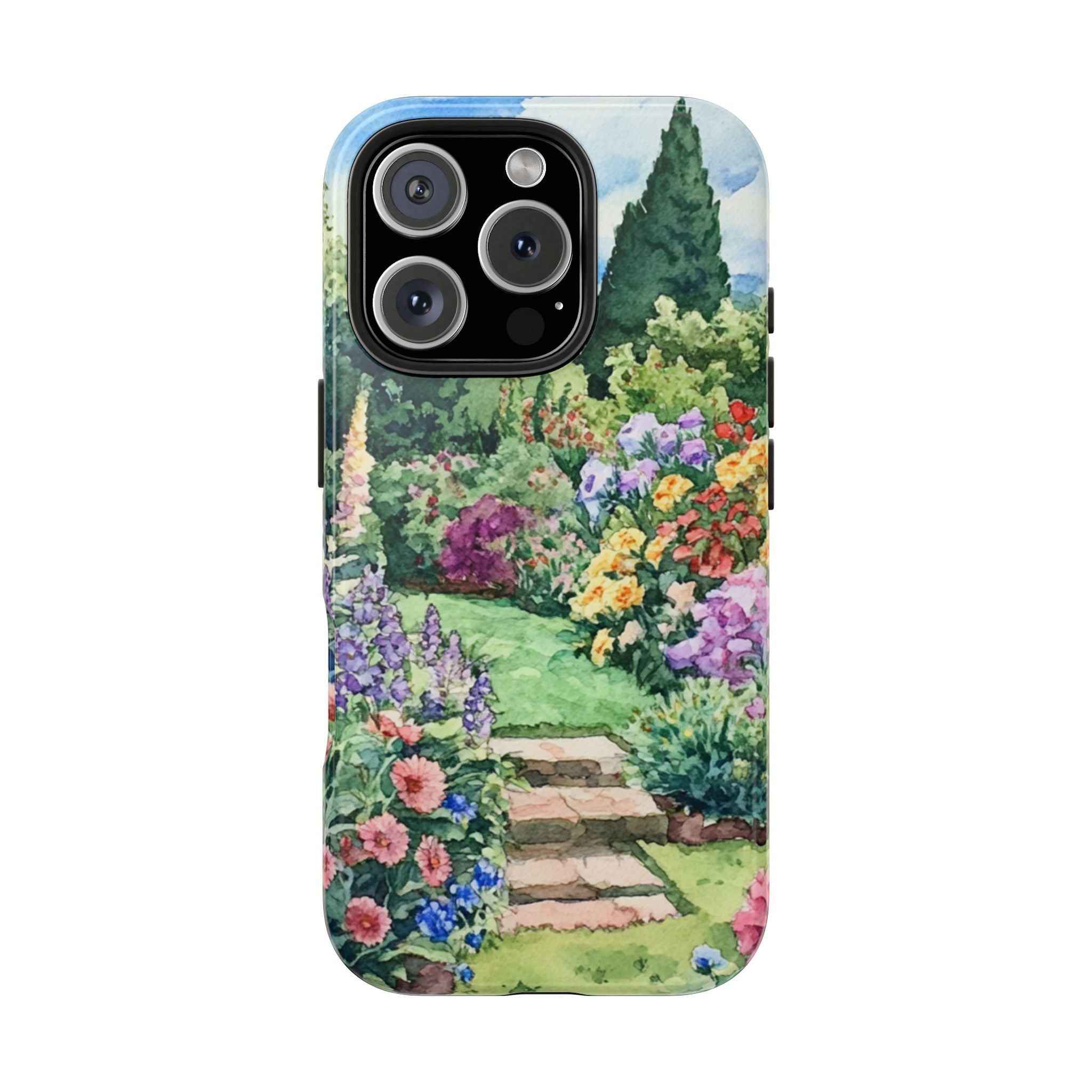 Flower Garden Tough Mobile Phone Case