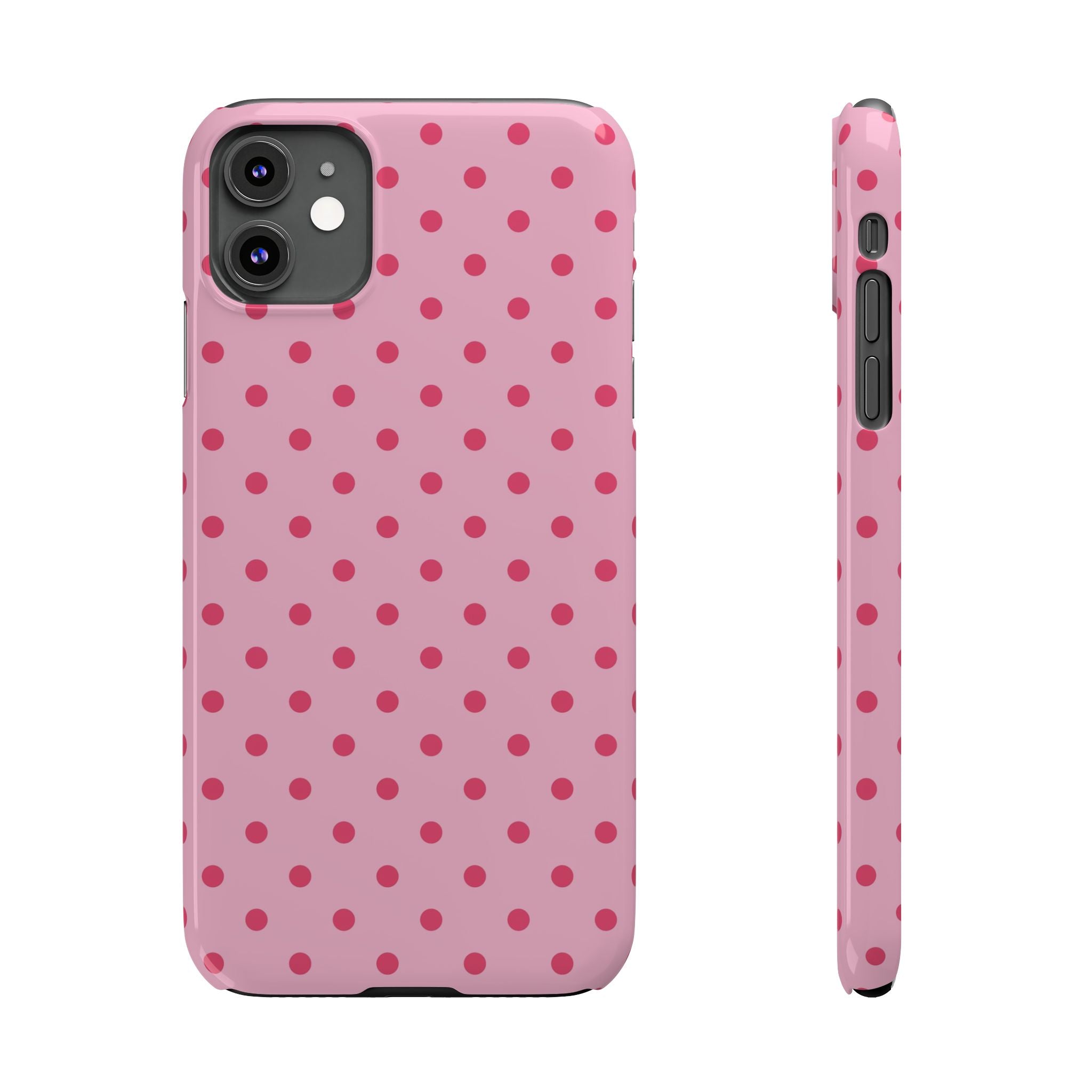 Pink Dots Slim Phone Case