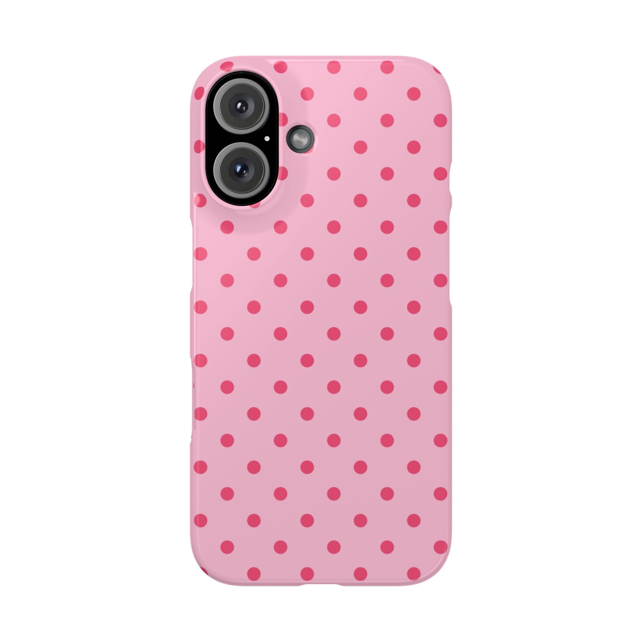 Pink Dots Slim Phone Case