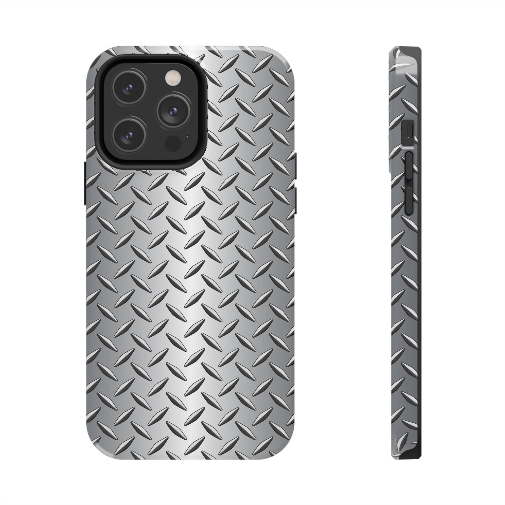 Tough Phone Case - Steel Tire Tread Design