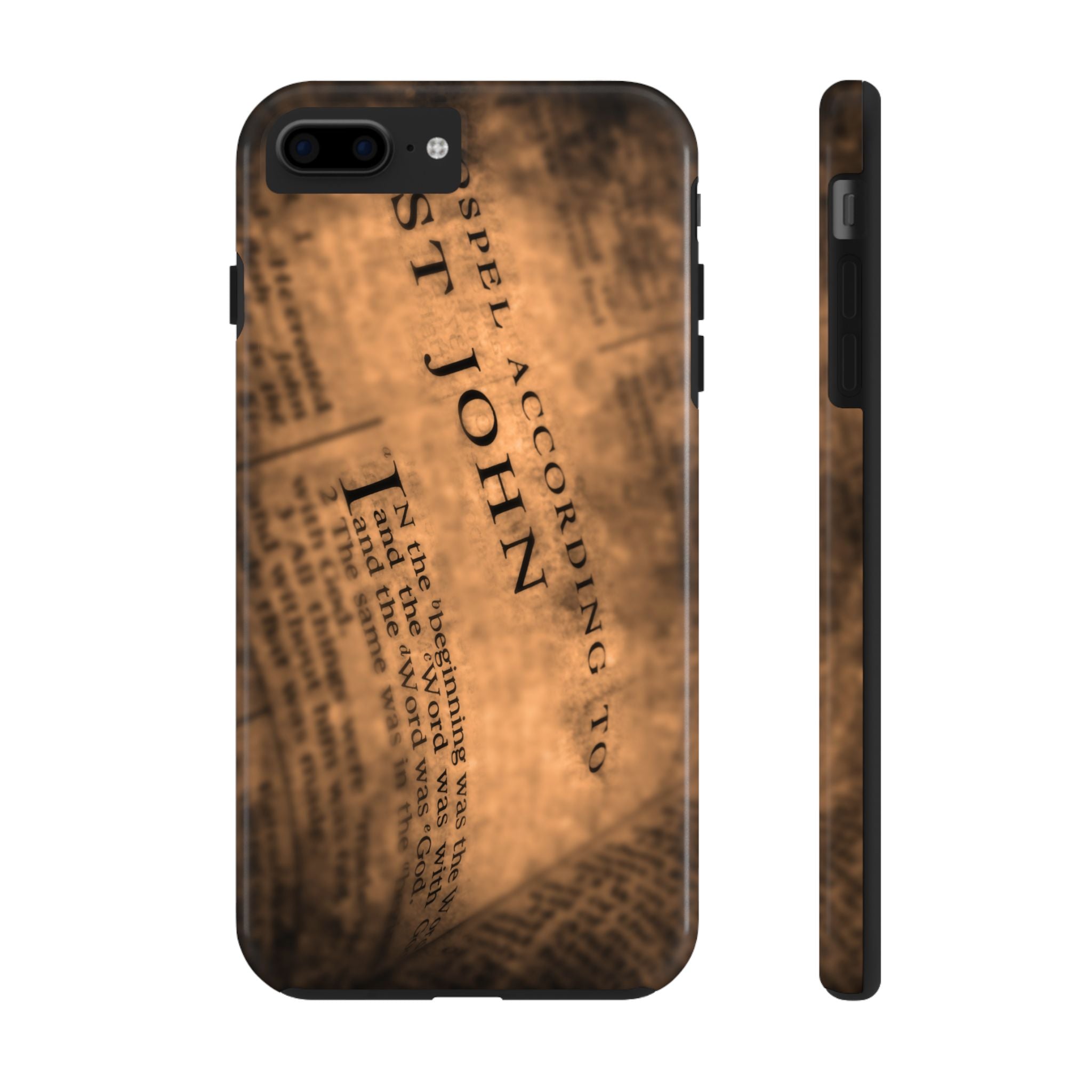 Vintage Bible Verse Tough Phone Case - Stylish Protection for Faith Lovers