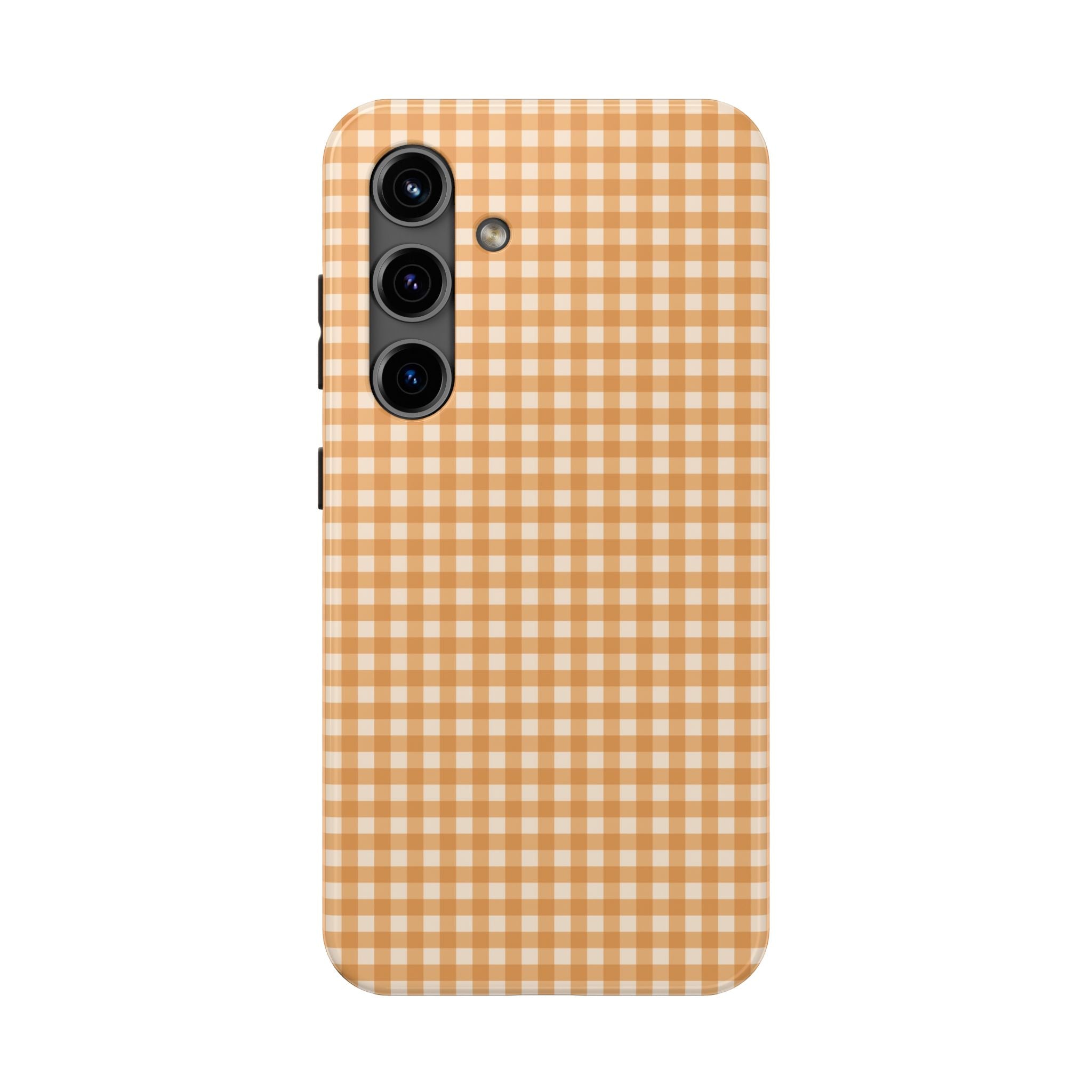 Pumpkin Squares Mobile Phone Case