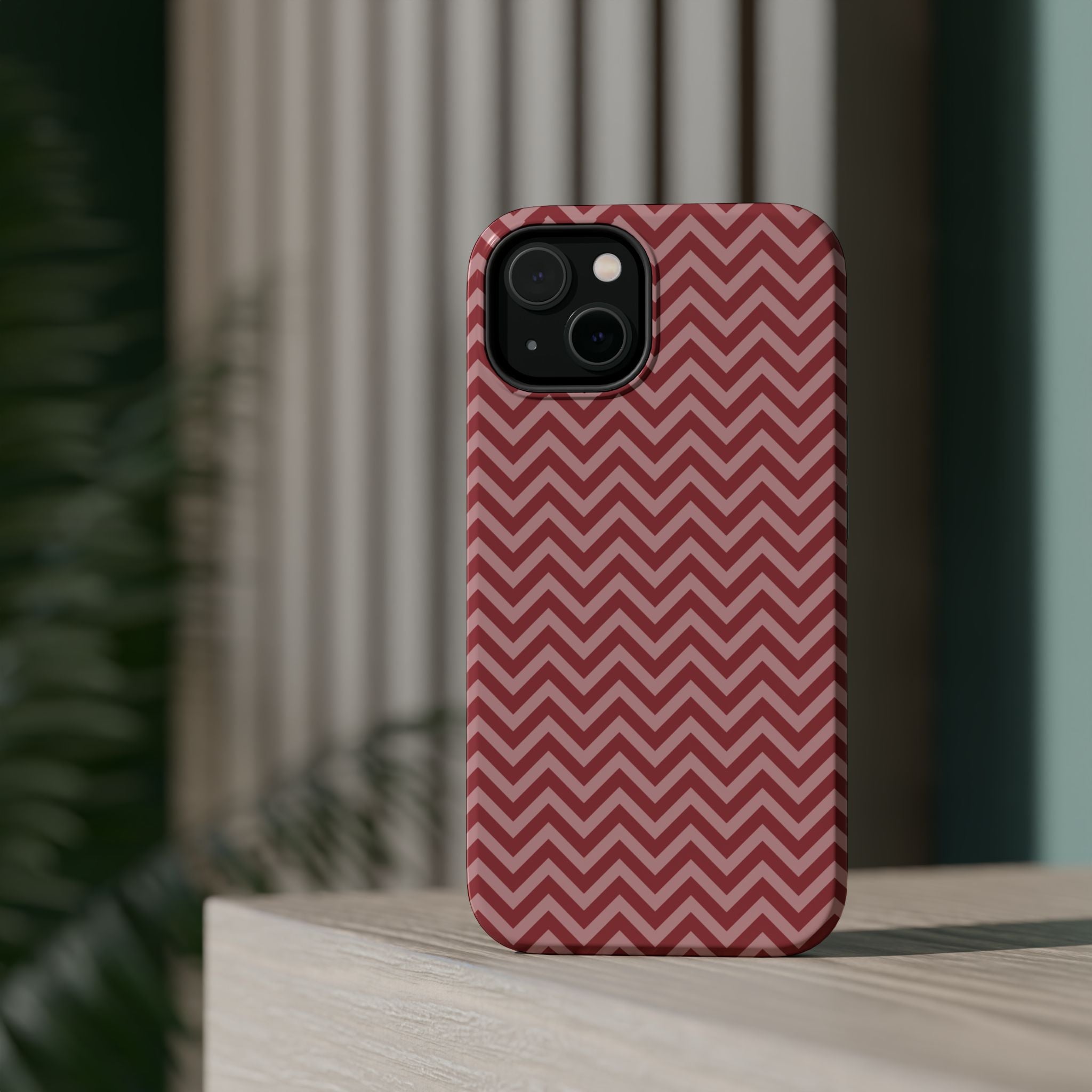 Red Chevron Magnetic Tough Case