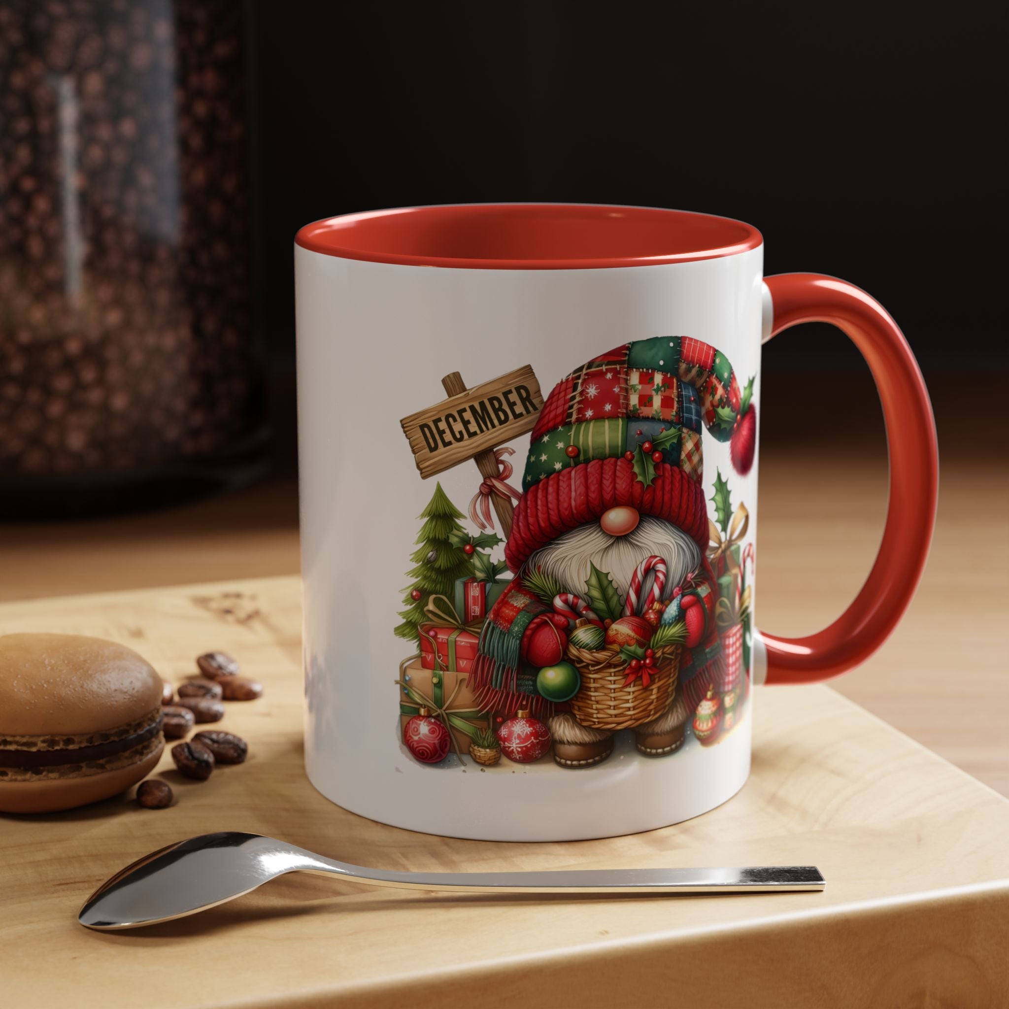 Personalized Gnome Birth Month Coffee Mug