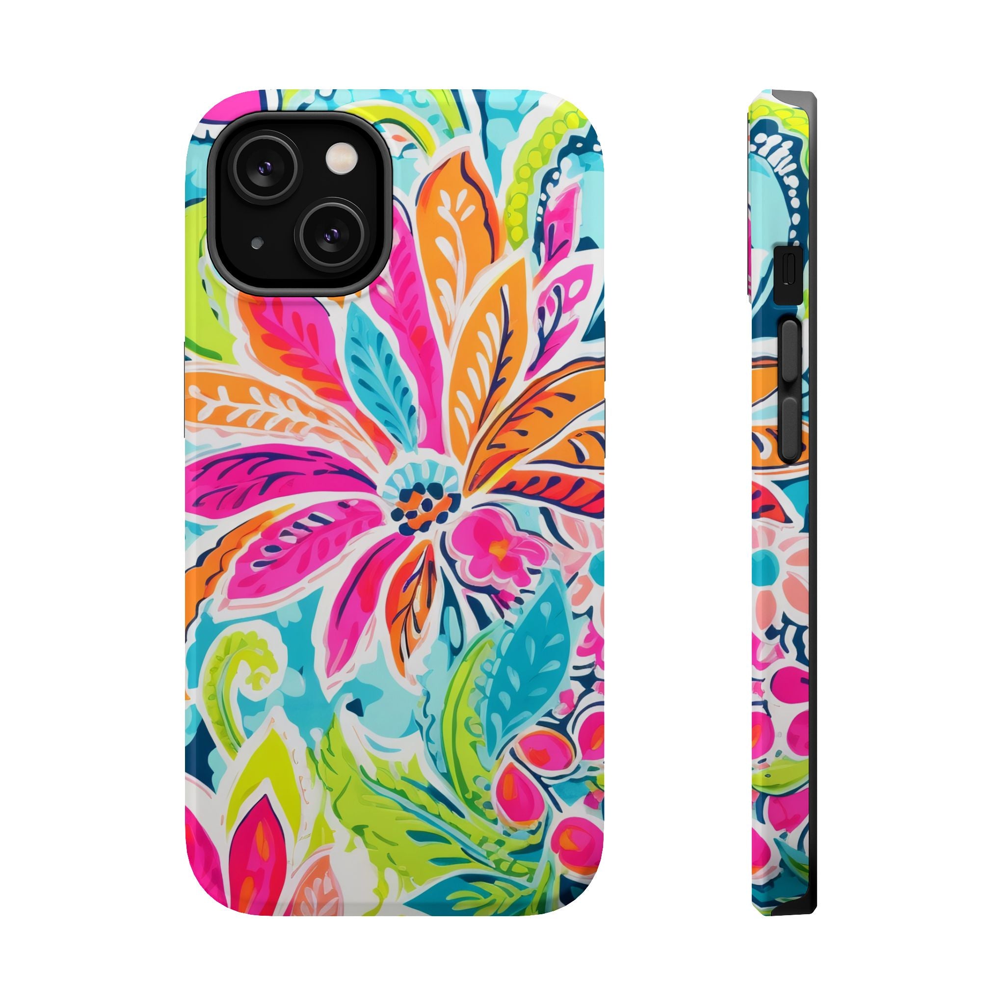 Paisley Flower Magnetic Tough Case