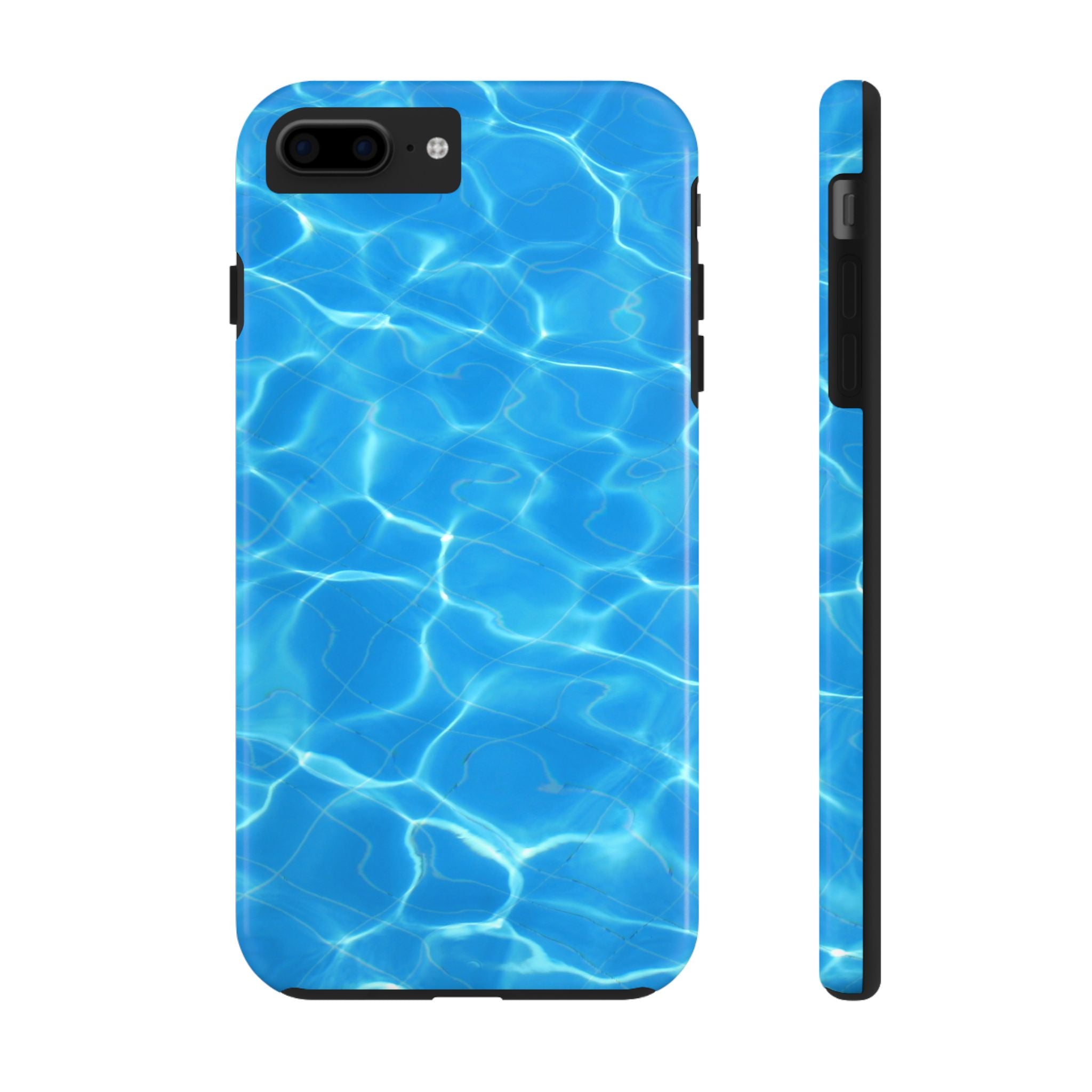 Aqua Wave Tough Impact Resistant Phone Case Water-Inspired Protection for Beach Lovers iPhone Samsung Cover