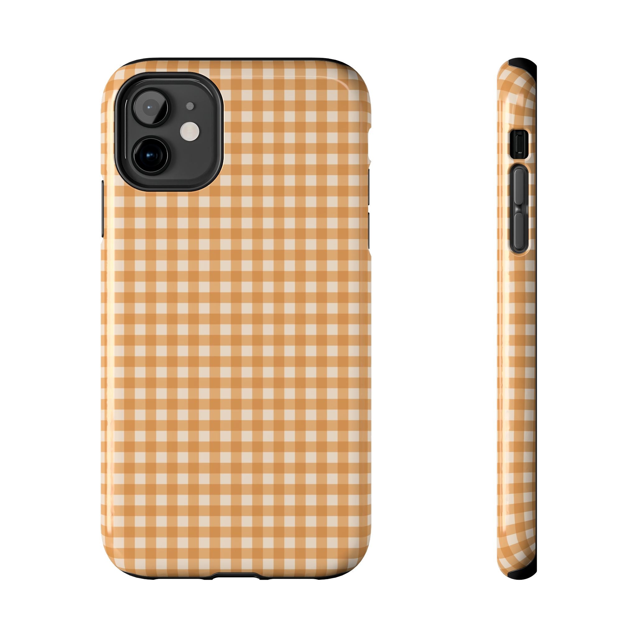 Pumpkin Squares Mobile Phone Case