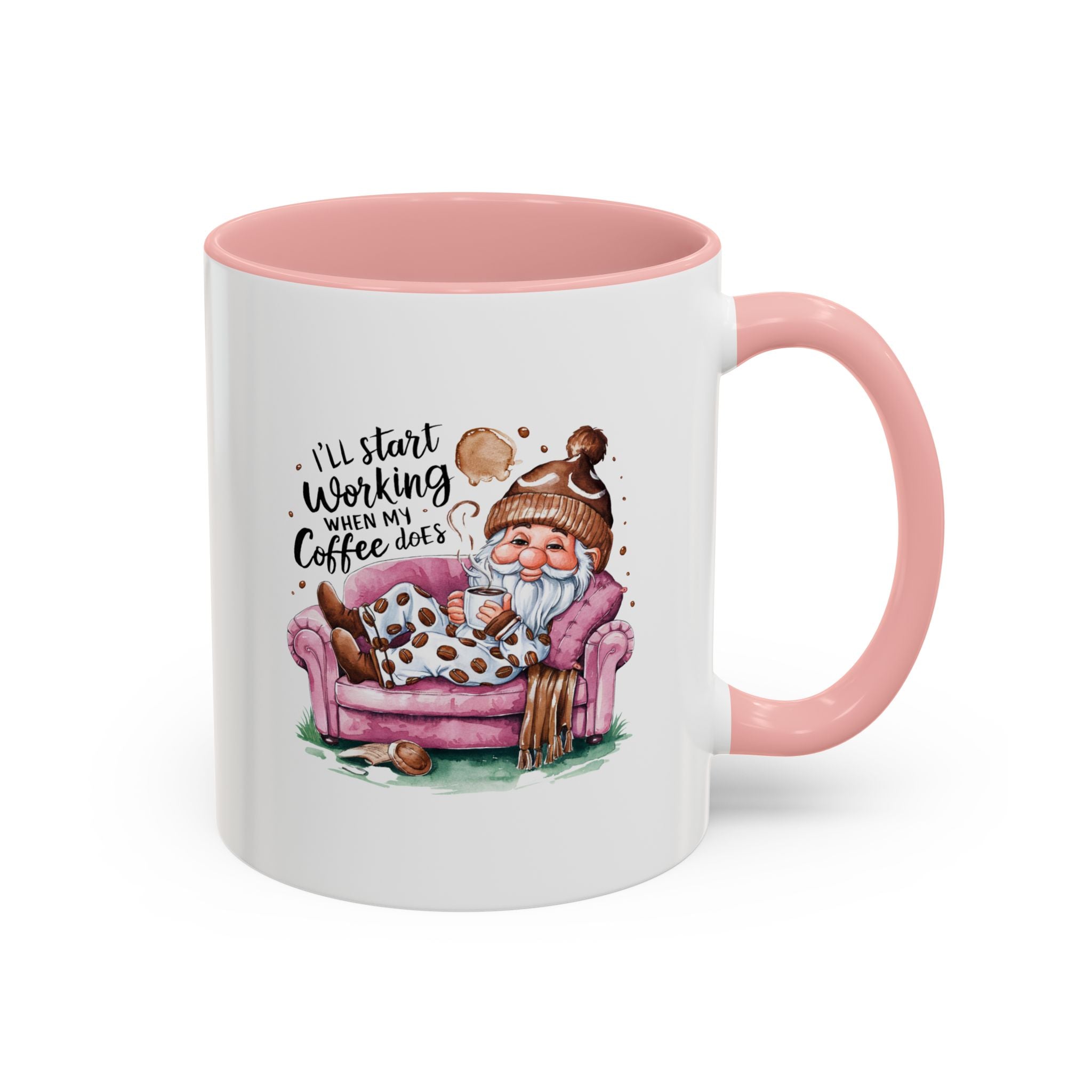 I'll Start Working When My Coffee Does Gnome Coffee Mug