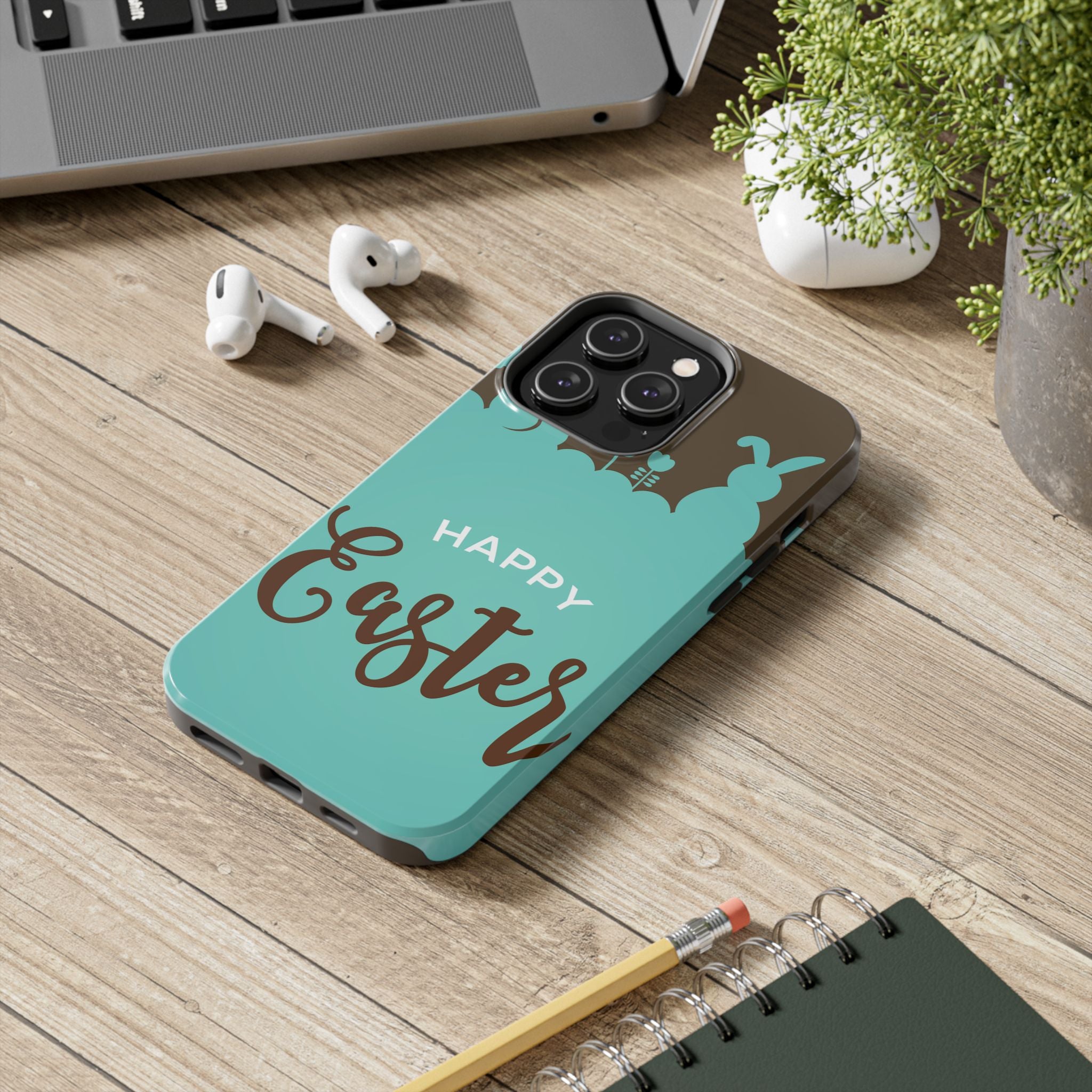 Happy Easter Tough Phone Case - Durable & Festive Spring Design