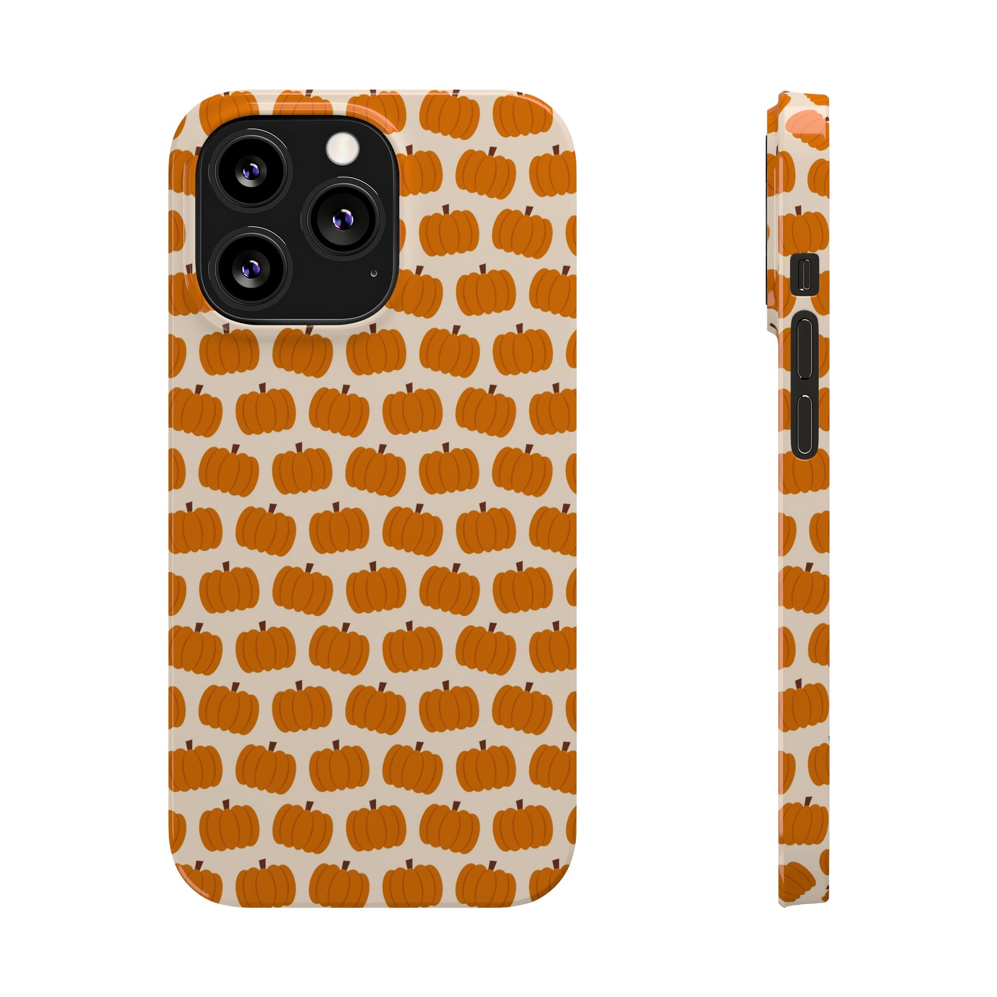Pumpkins Slim Phone Case