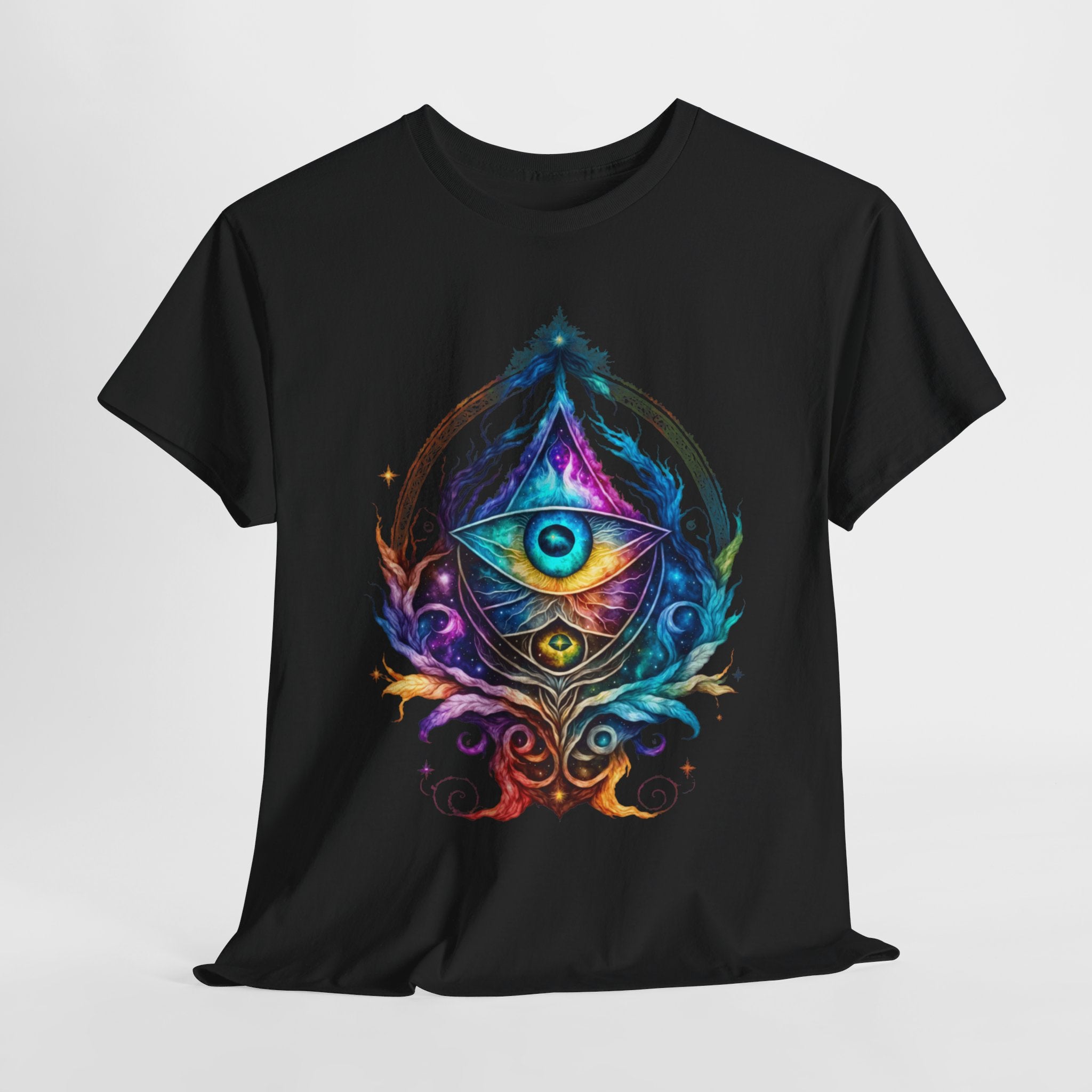 All Seeing Eye Heavy Cotton Metaphysical Mystic TShirt