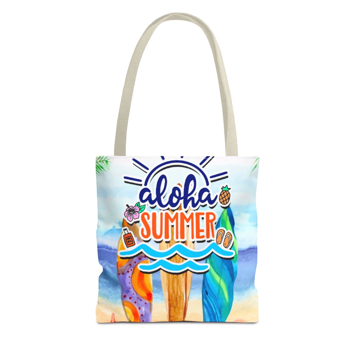 Aloha Summer Beach Carryall Tote Bag
