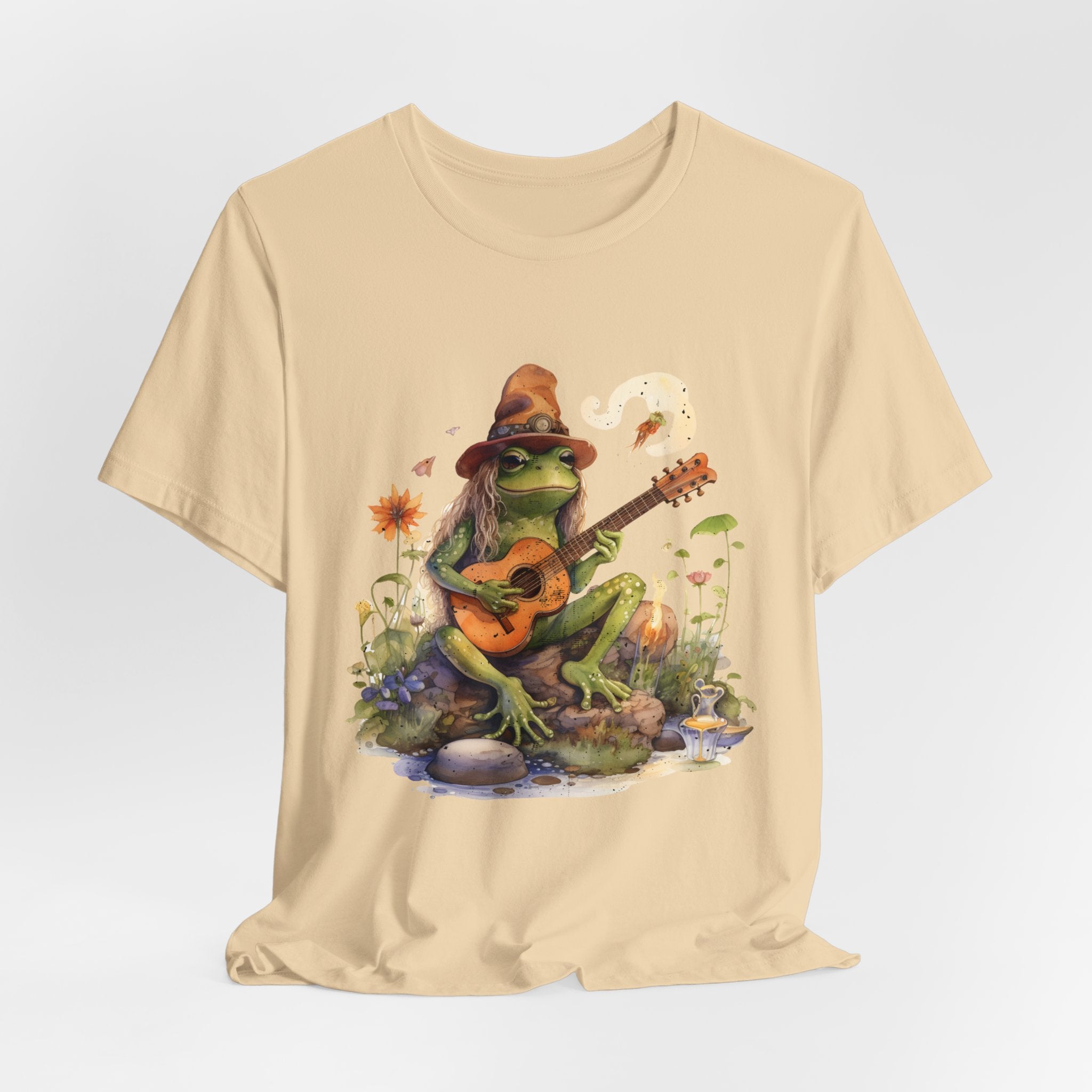 Chillin Musical Frog Jersey Short Sleeve Tee
