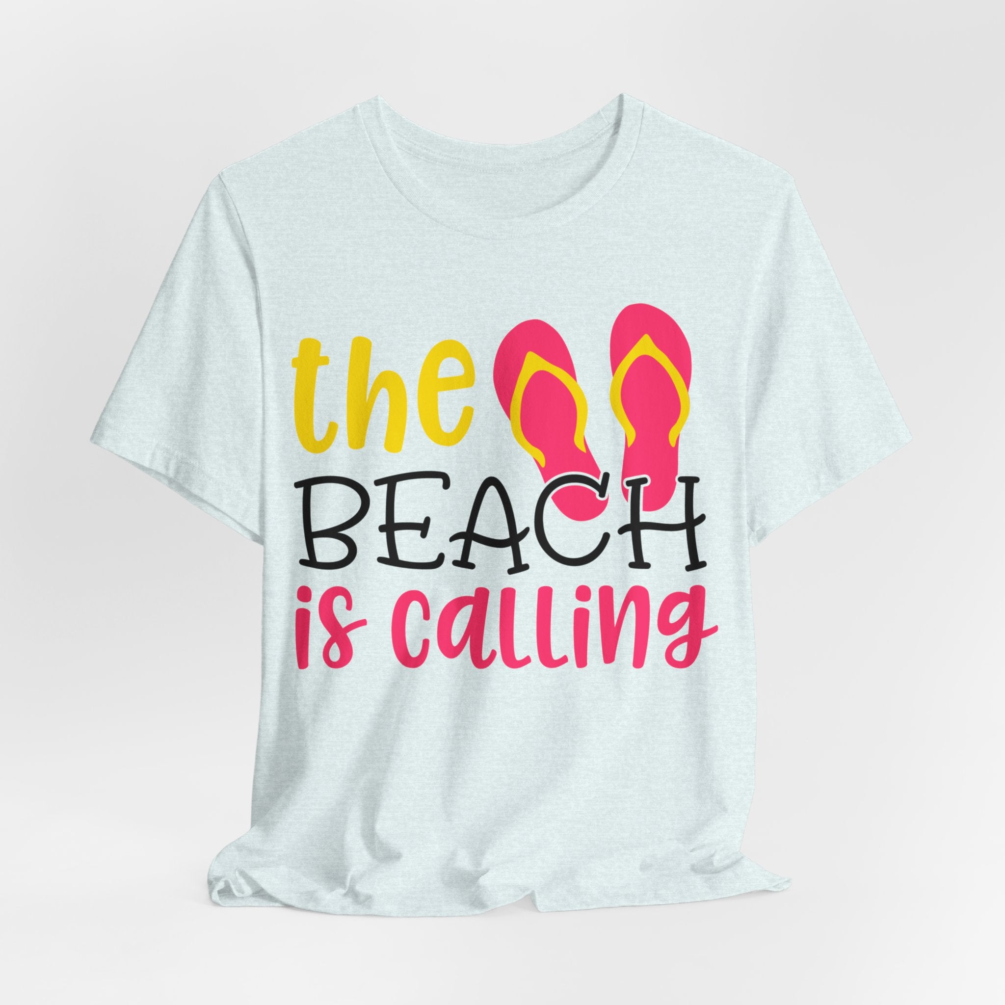 The Beach Is Calling Jersey Short Sleeve Tee