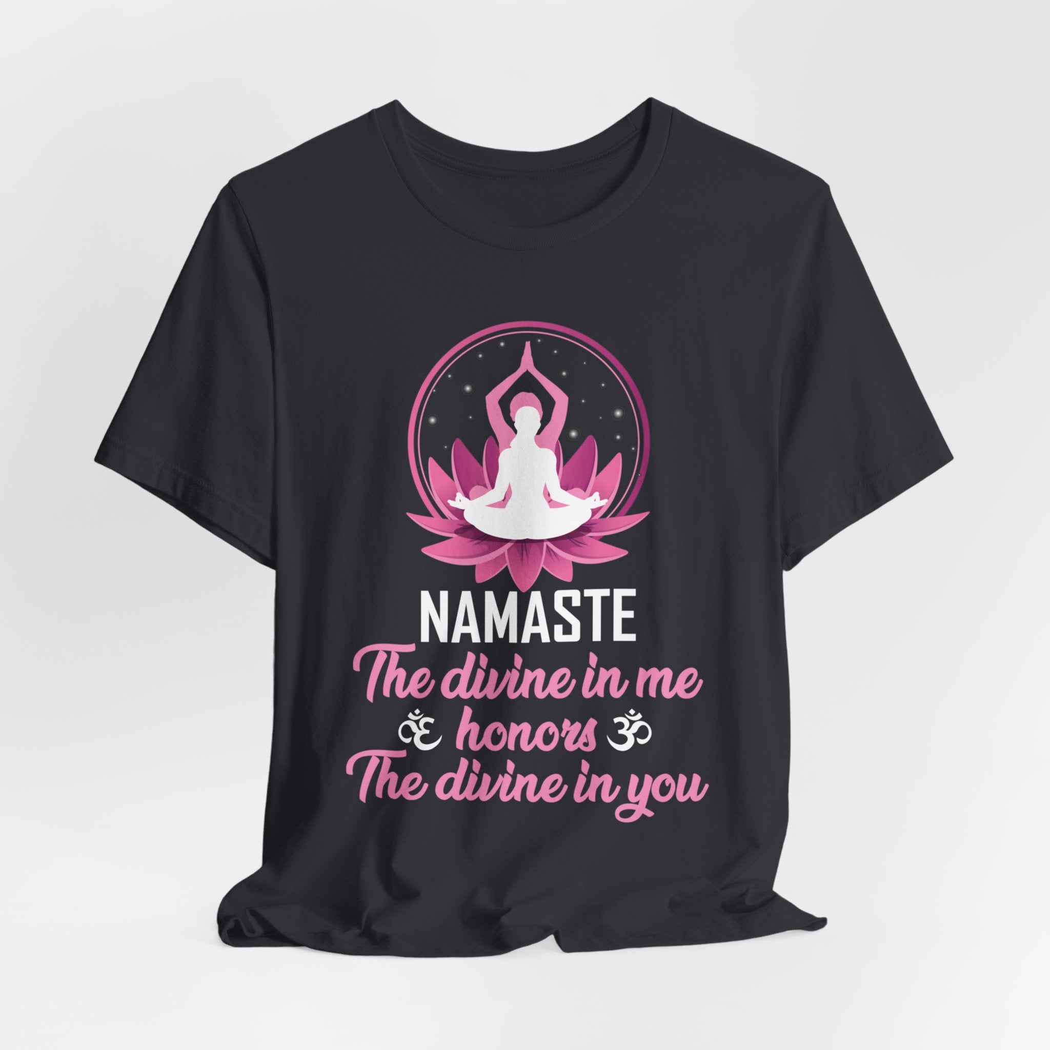 Namaste The Devine In Me Honors The Devine In You Jersey Short Sleeve Tee