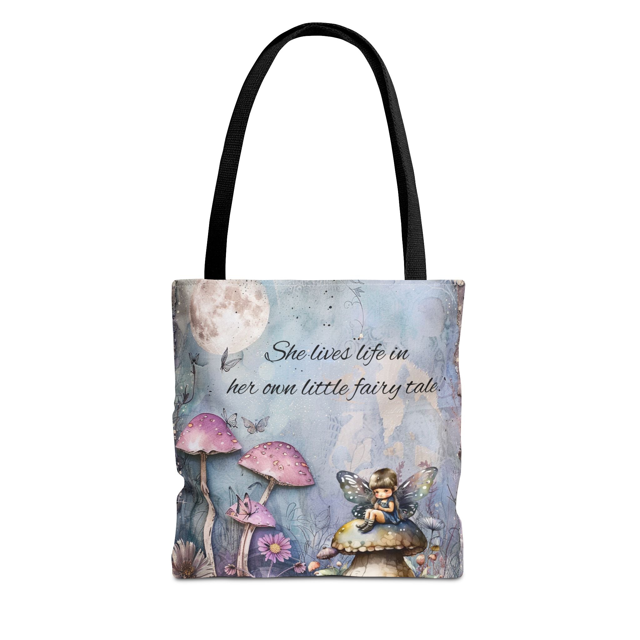 She Lives Life In Her Own Little Fairy Tale Carryall Tote Bag