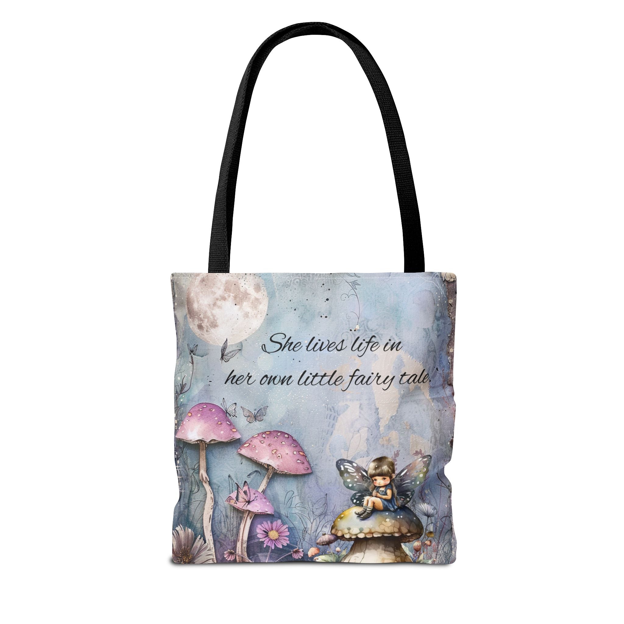She Lives Life In Her Own Little Fairy Tale Carryall Tote Bag