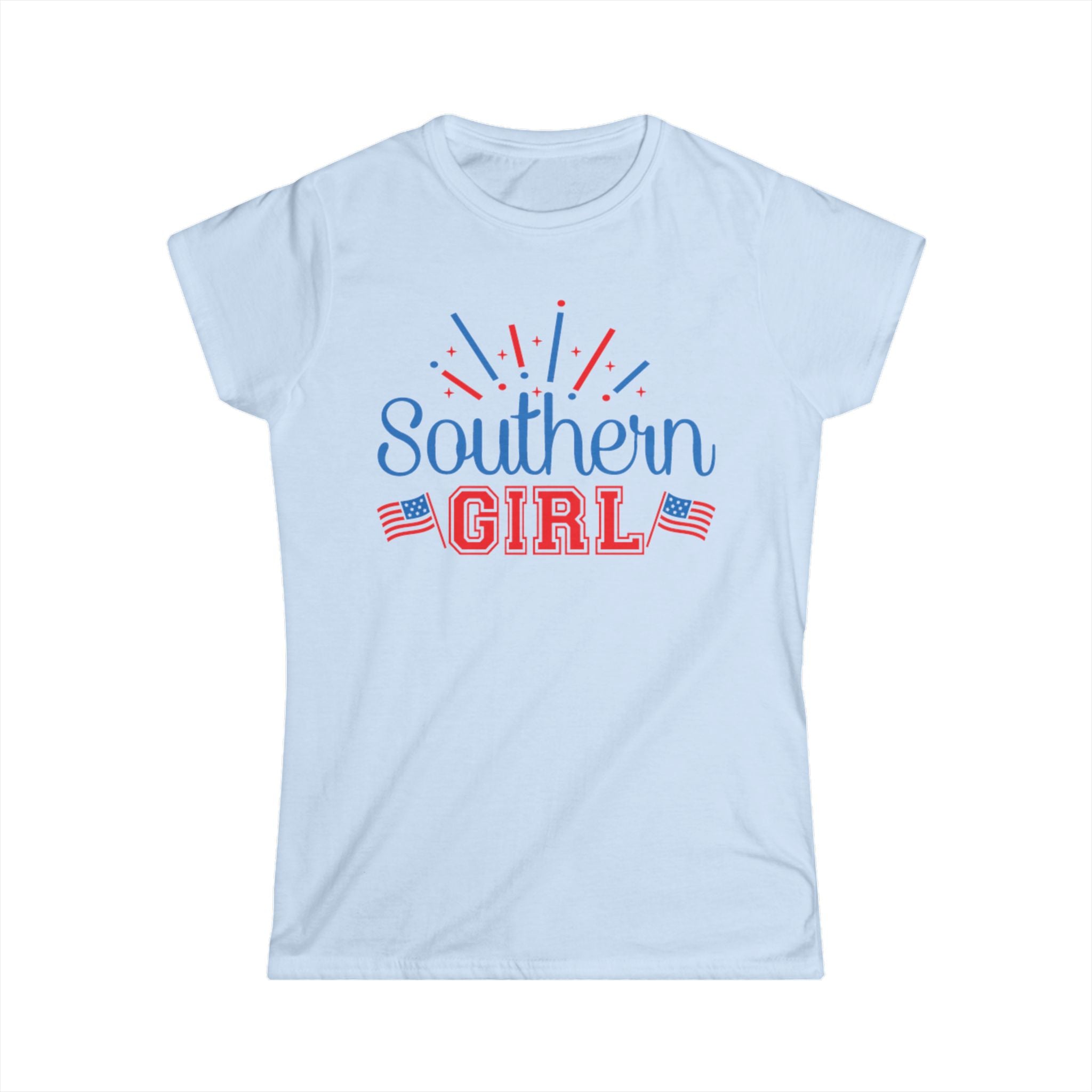 Southern Girl Women's Softstyle Fitted Graphic Tee