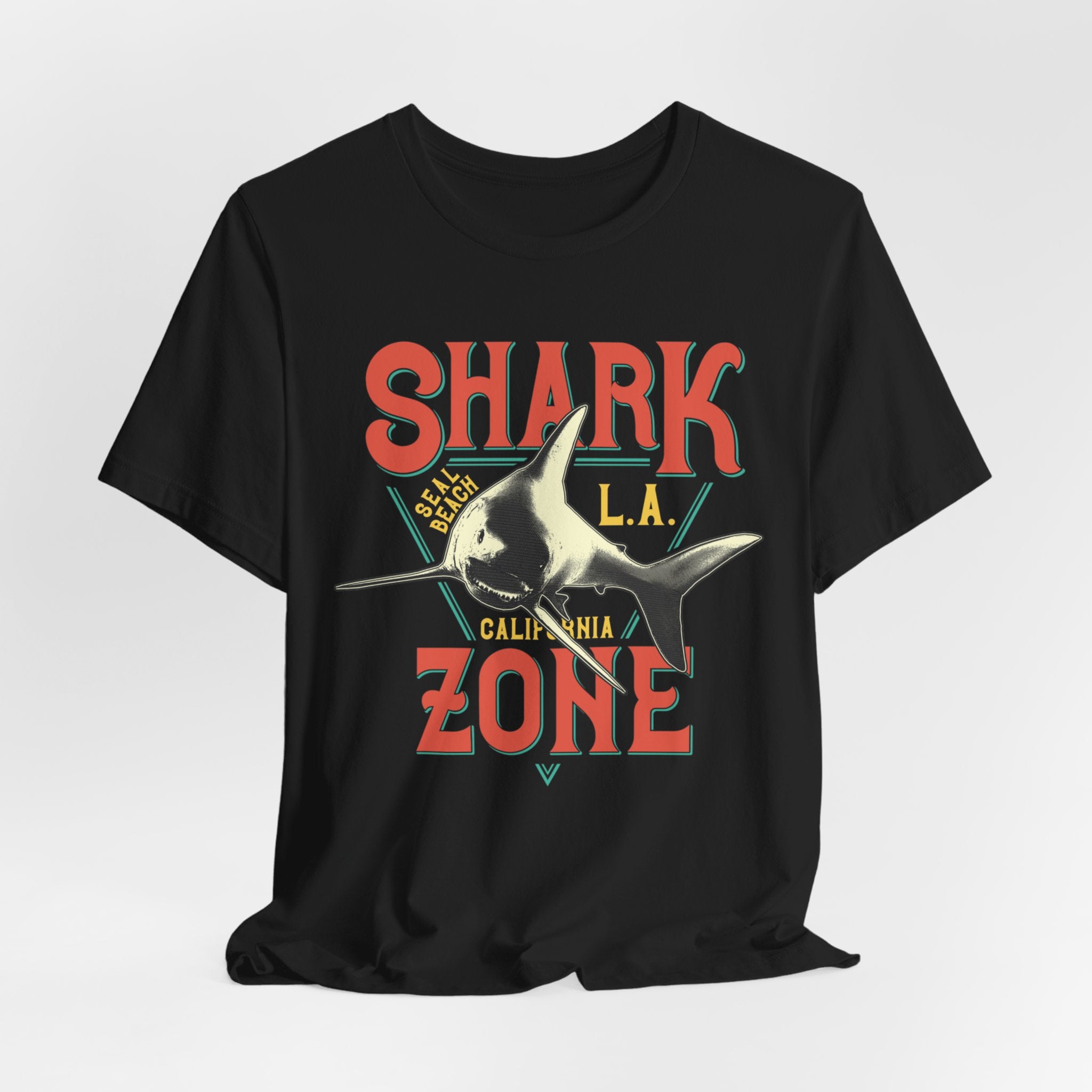 Shark Zone California Jersey Short Sleeve Tee