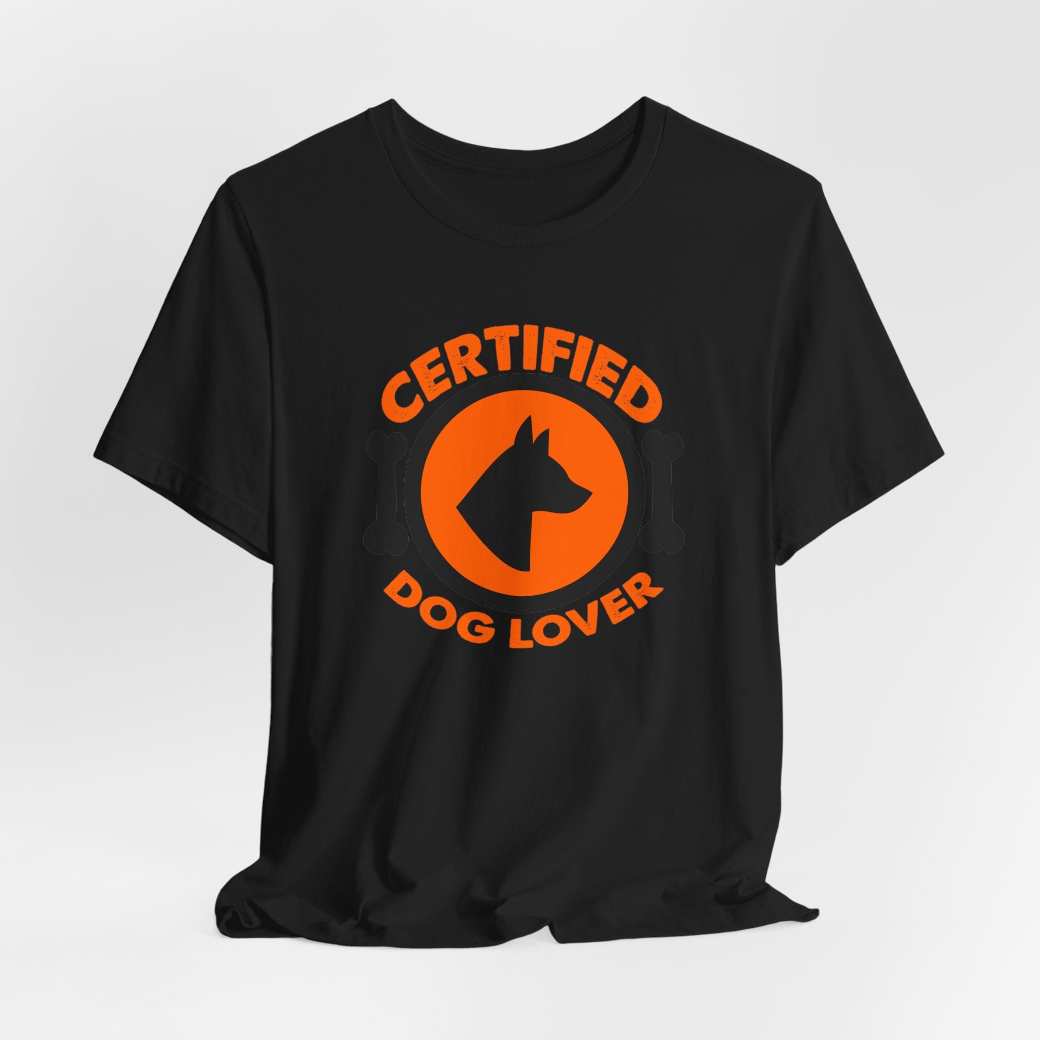 Certified Dog Lover Jersey Short Sleeve Tee