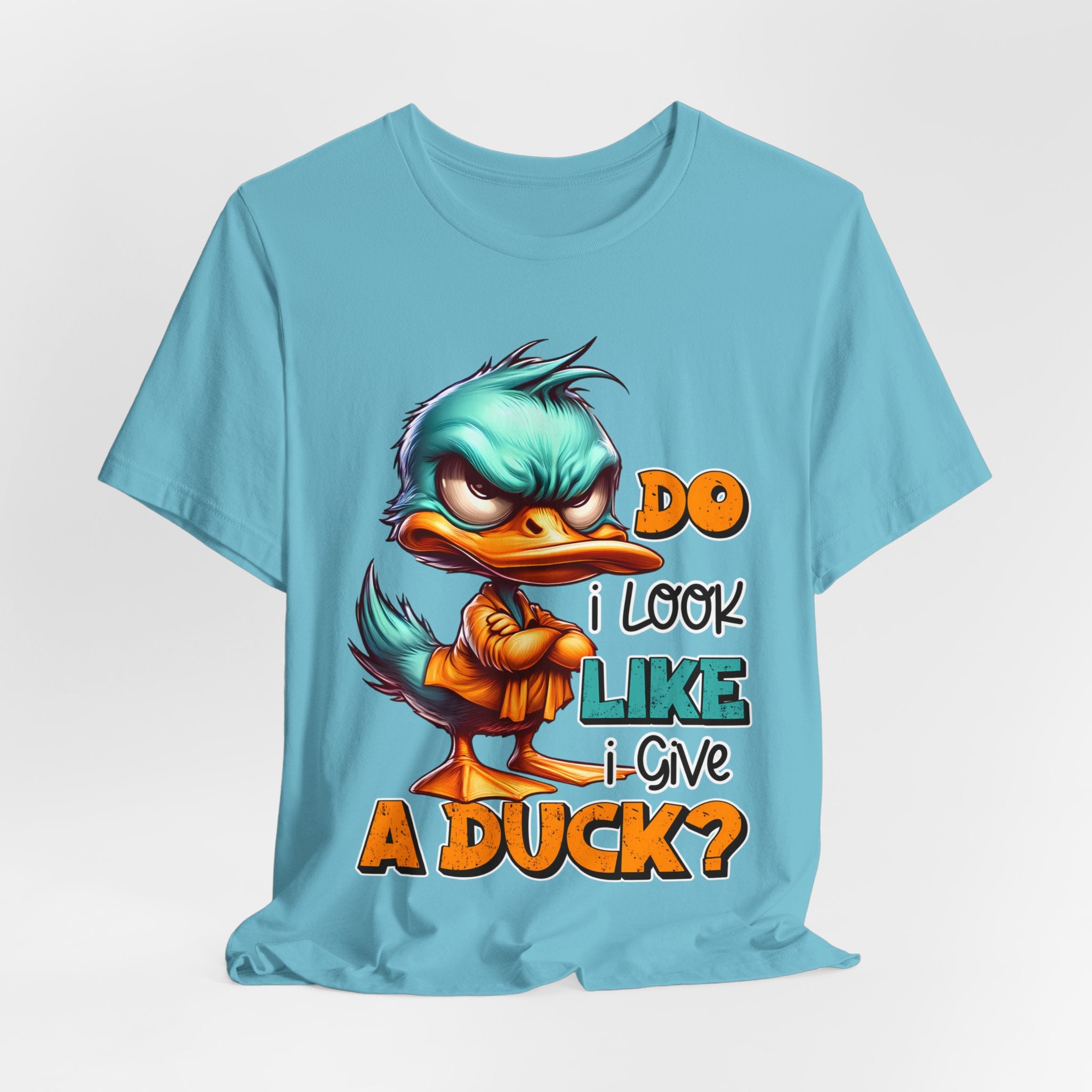 Do I Look Like I Give A Duck Jersey Short Sleeve Tee