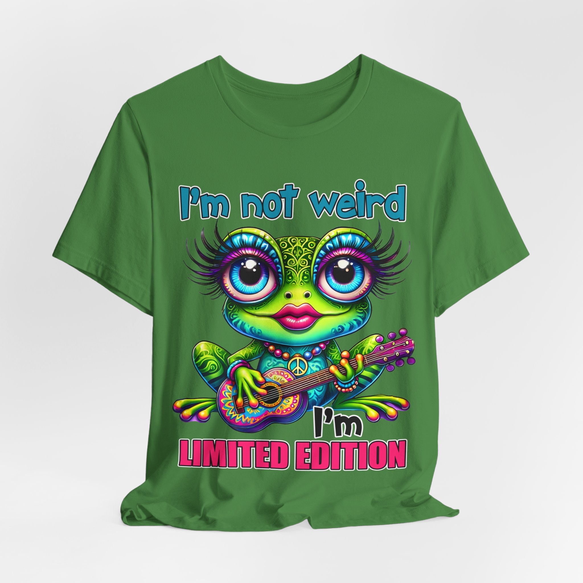 I'm Not Weird, I'm A Limited Edition Frog Jersey Short Sleeve Tee