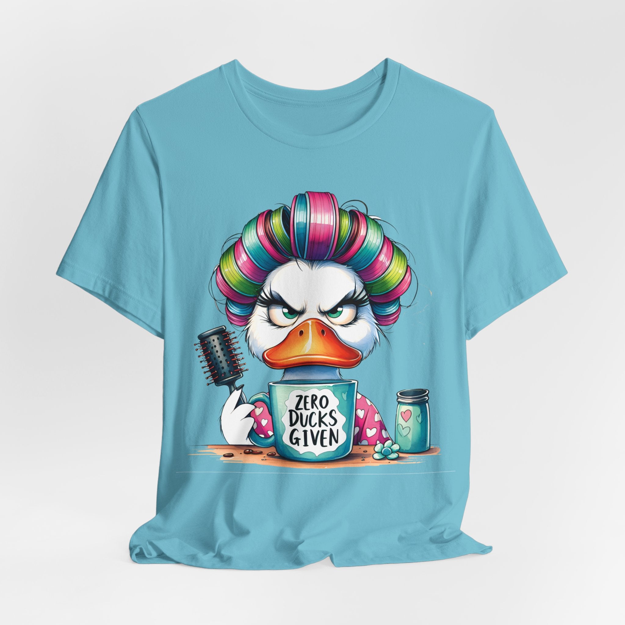 Zero Ducks Given Duck Jersey Short Sleeve Tee