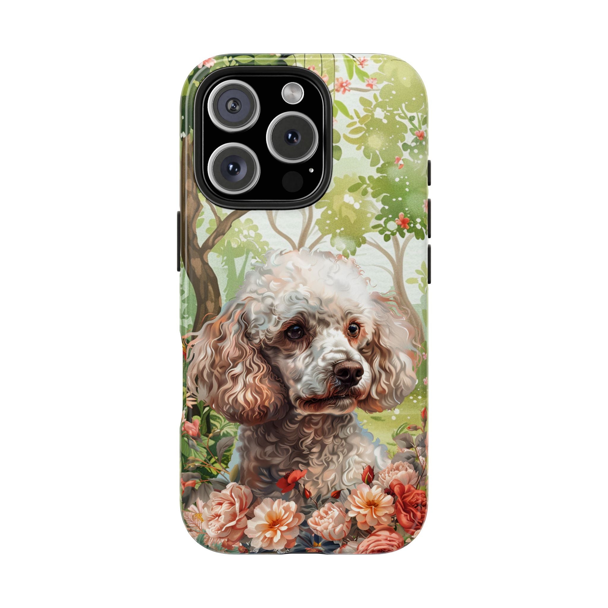 Poodle Scenic Tough Mobile Phone Case