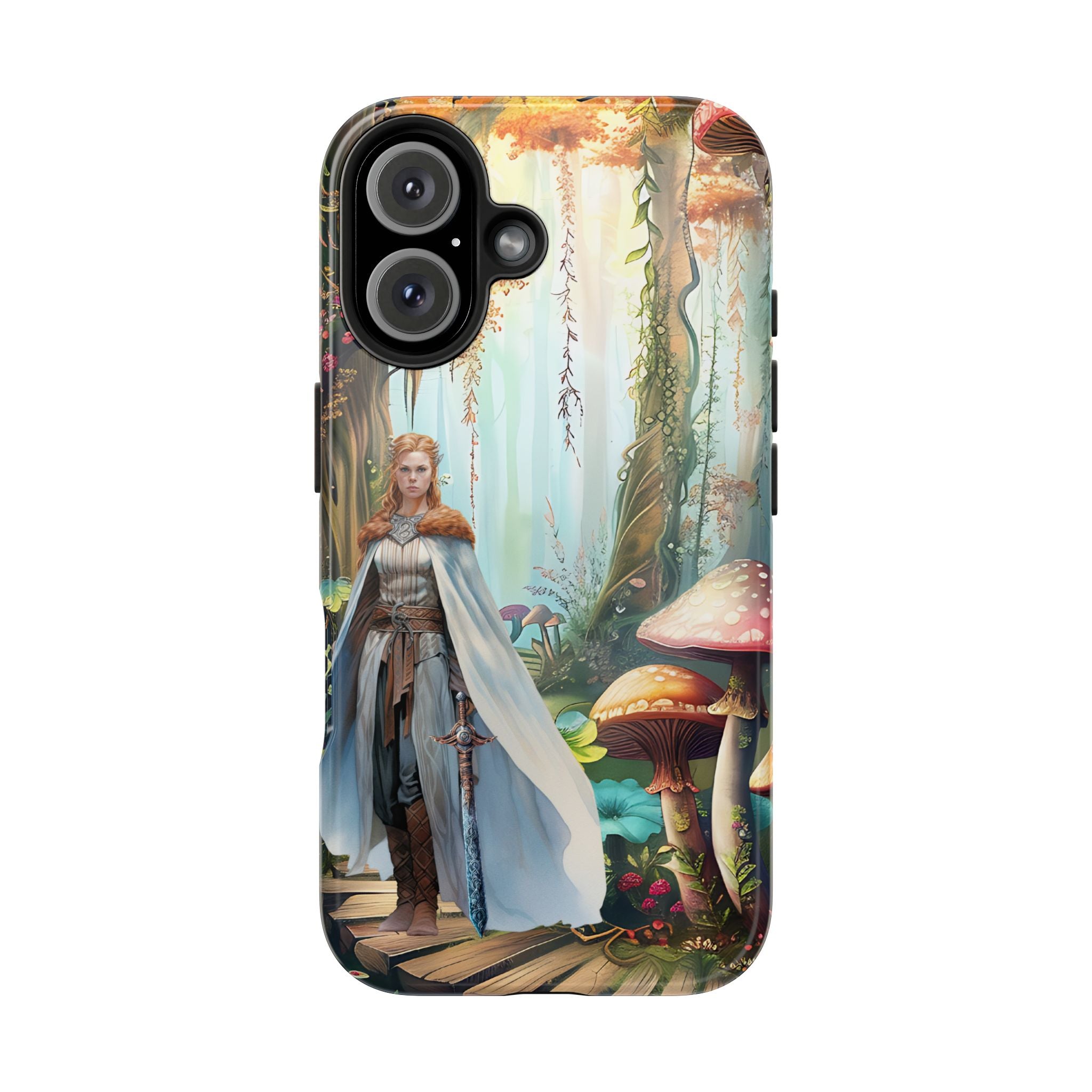 Lady Elf In The Woods Tough Mobile Phone Cases