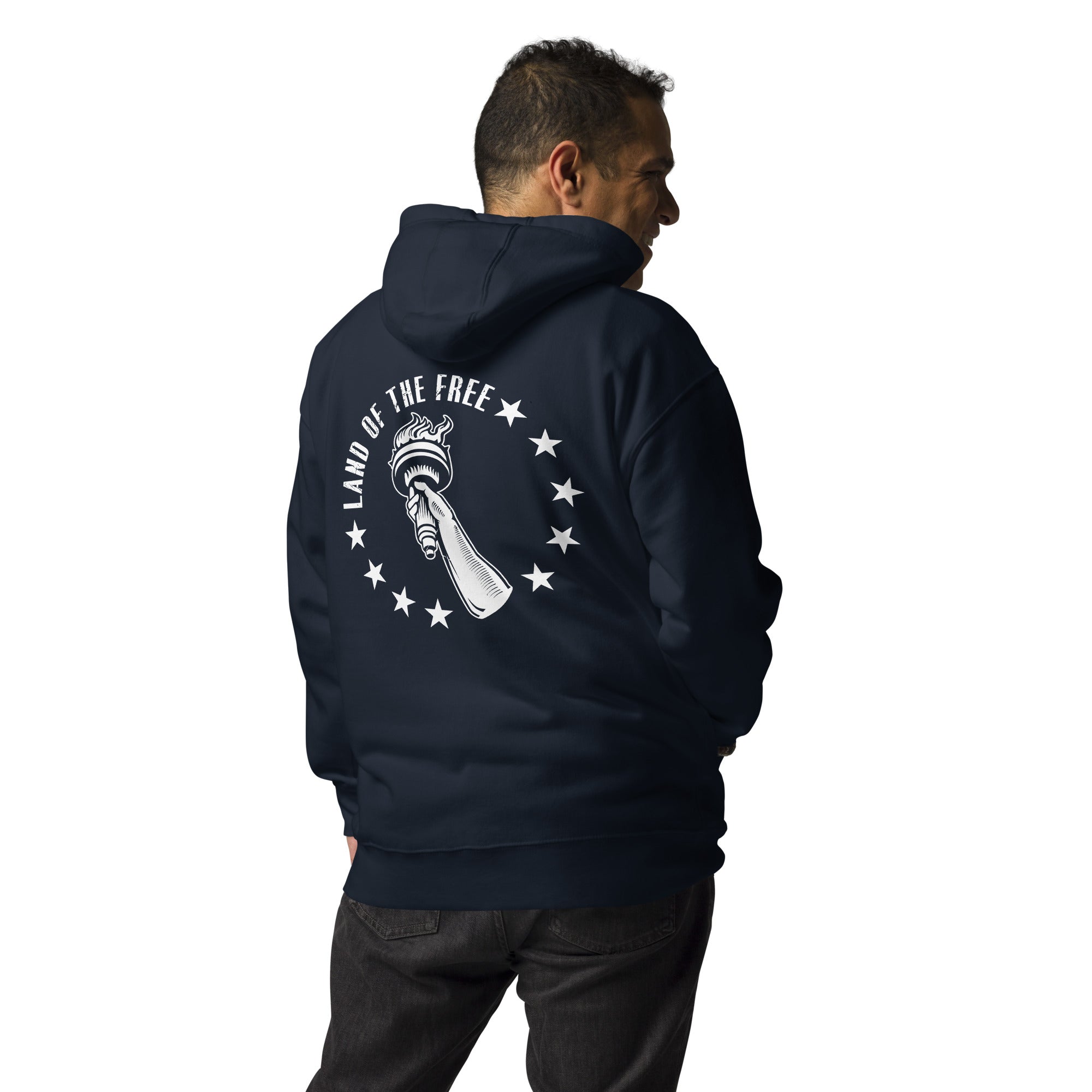 Land Of The Free Graphic Hoodie
