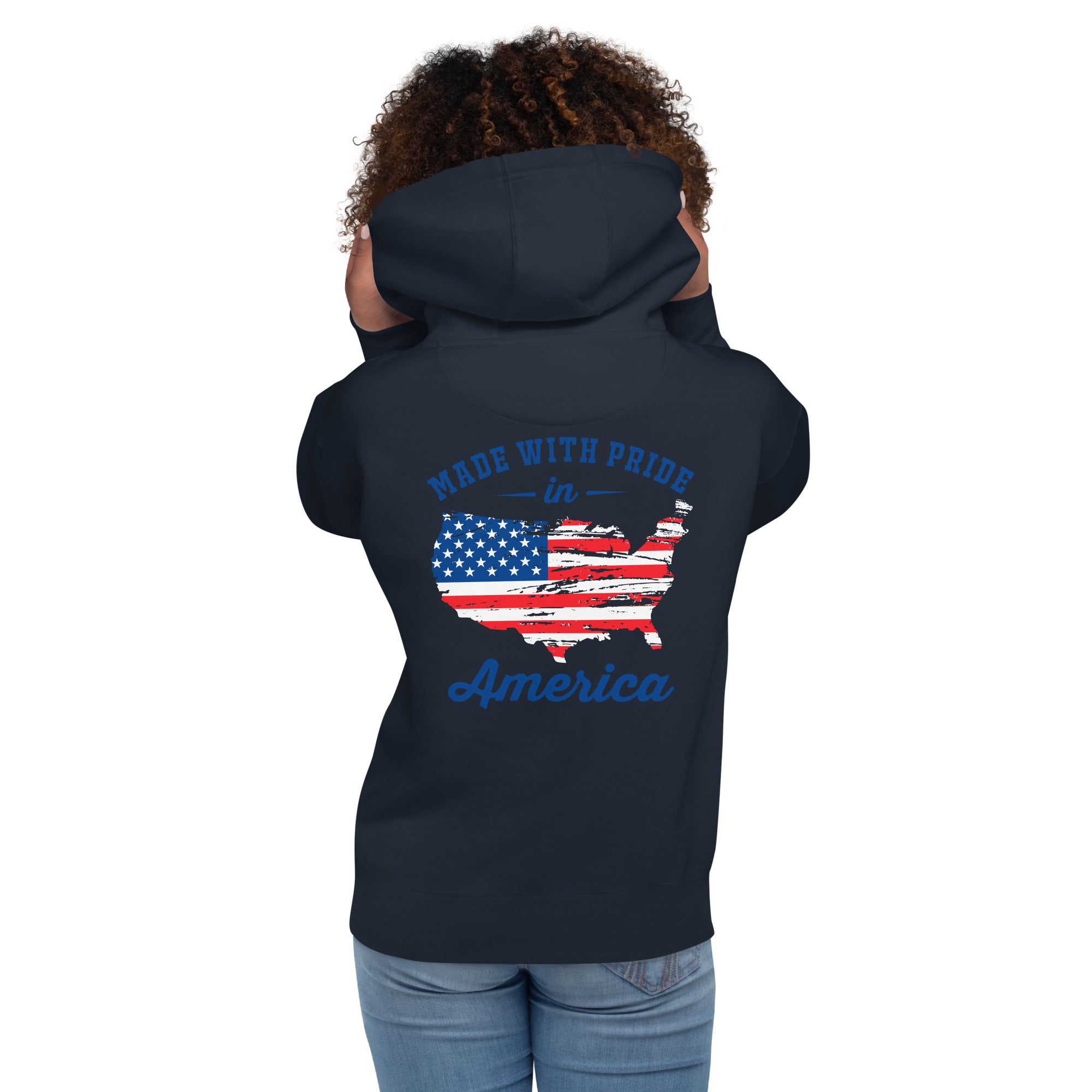 Made With Pride In America Graphic Hoodie