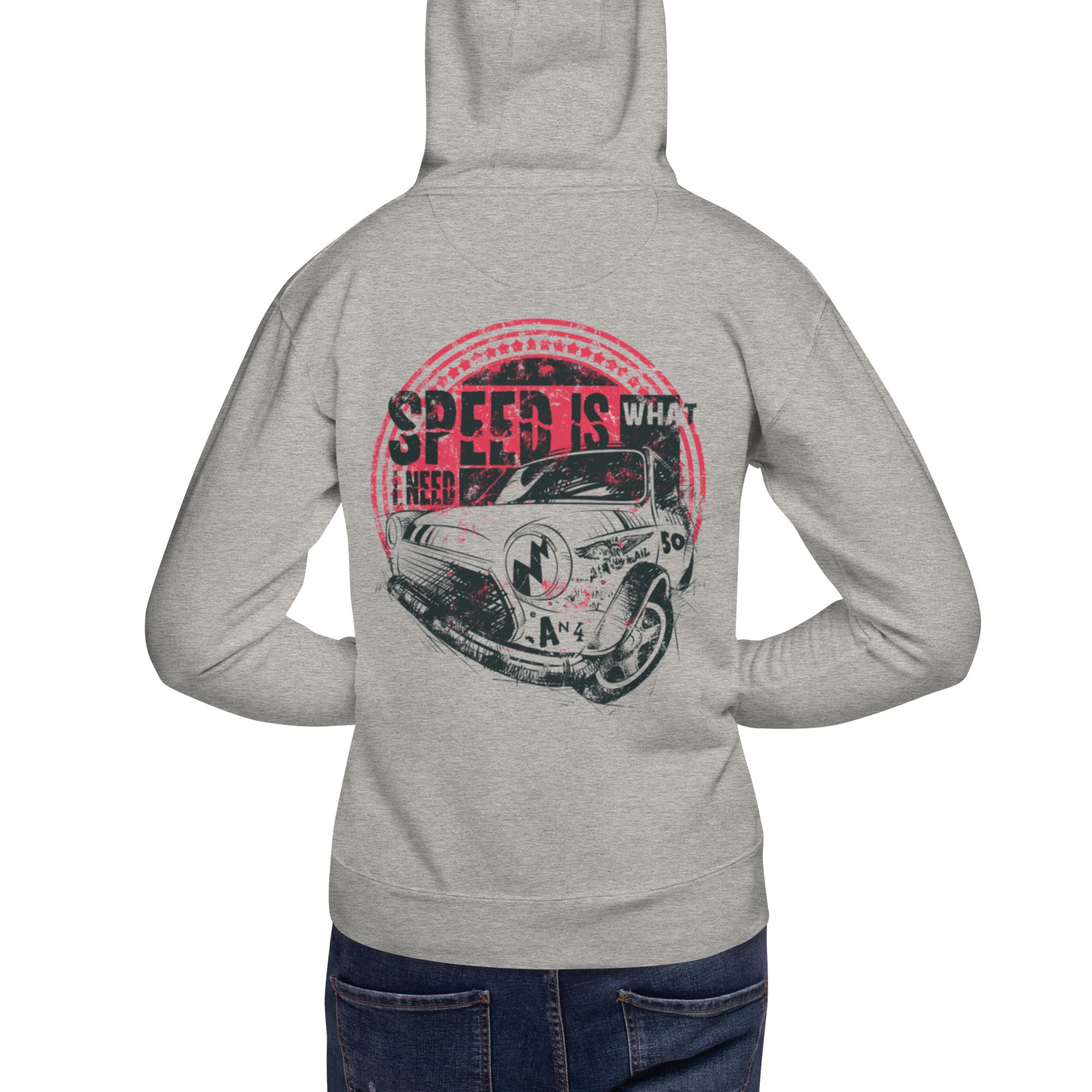 Speed Is What I Need Car Graphic Hoodie