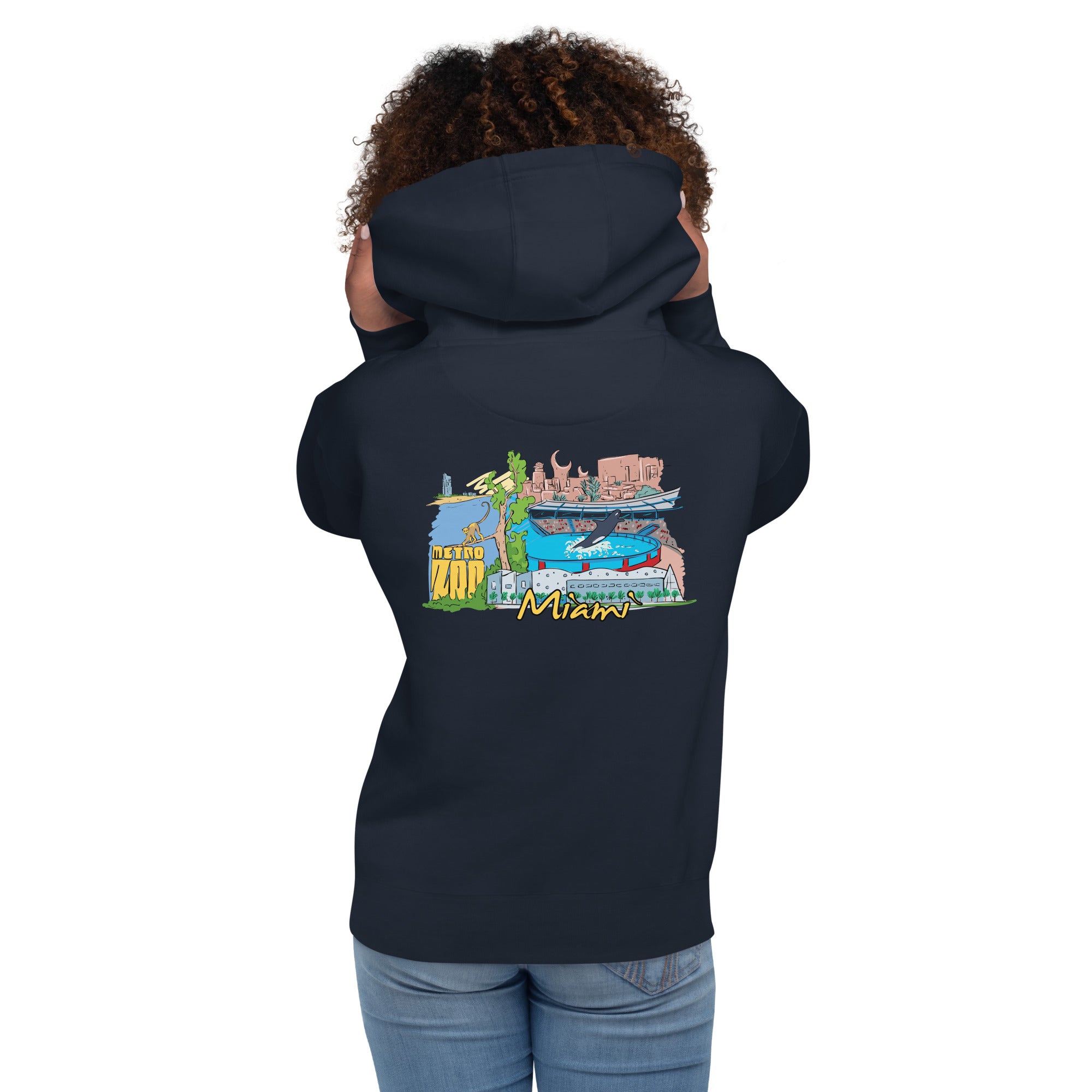 Miami City Graphic Hoodie