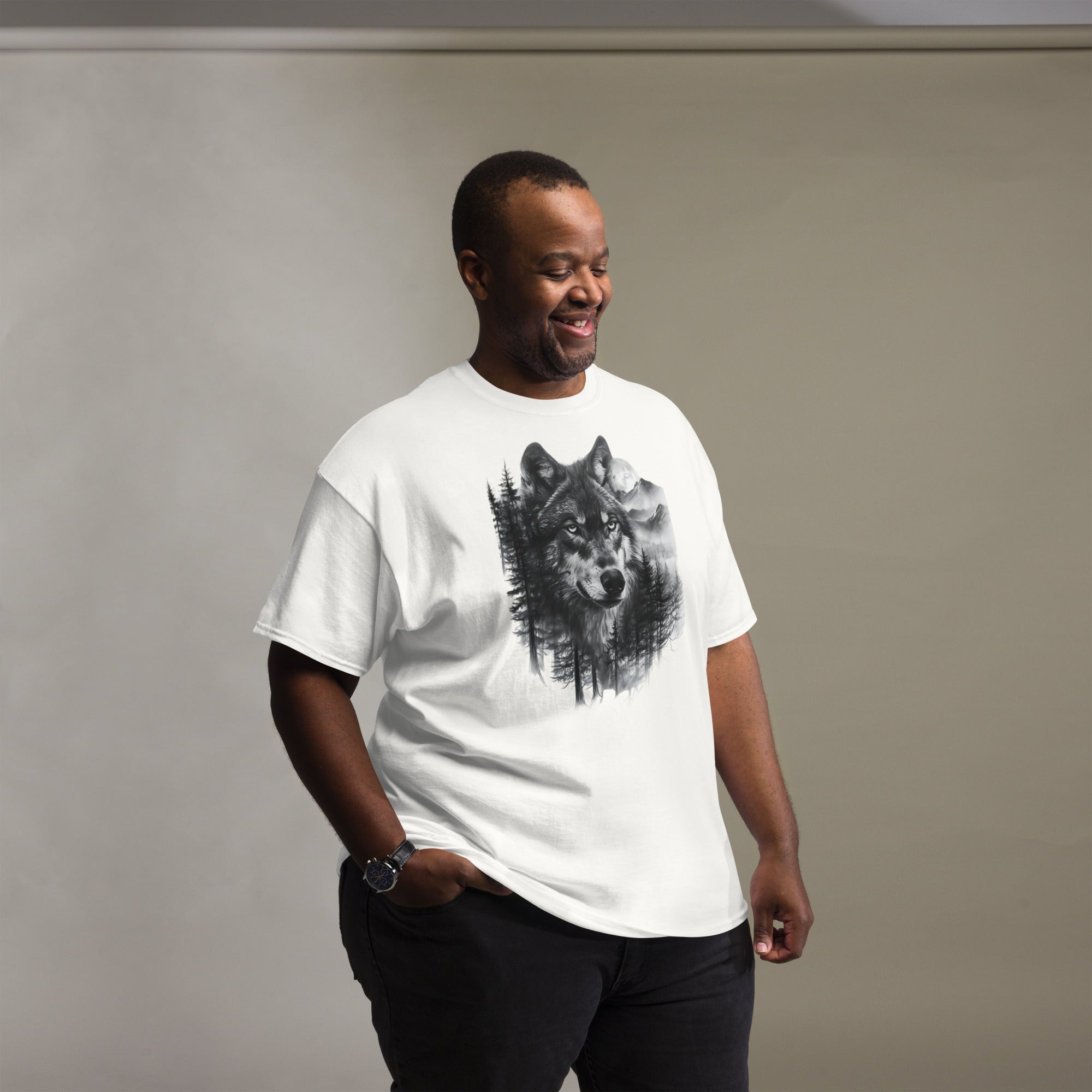 Wolf In The Forest Classic Tee