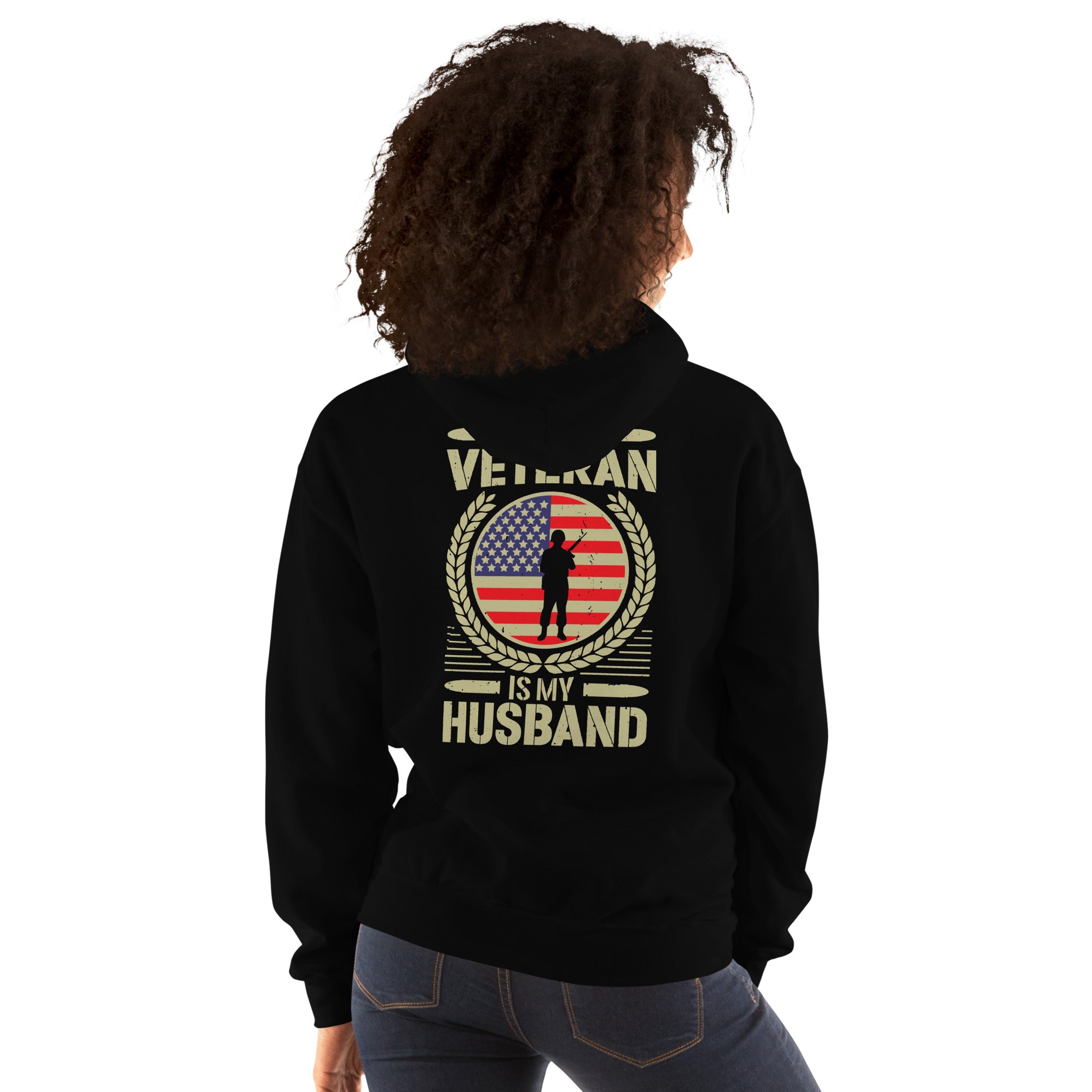 My Favorite Veteran Is My Husband Hoodie