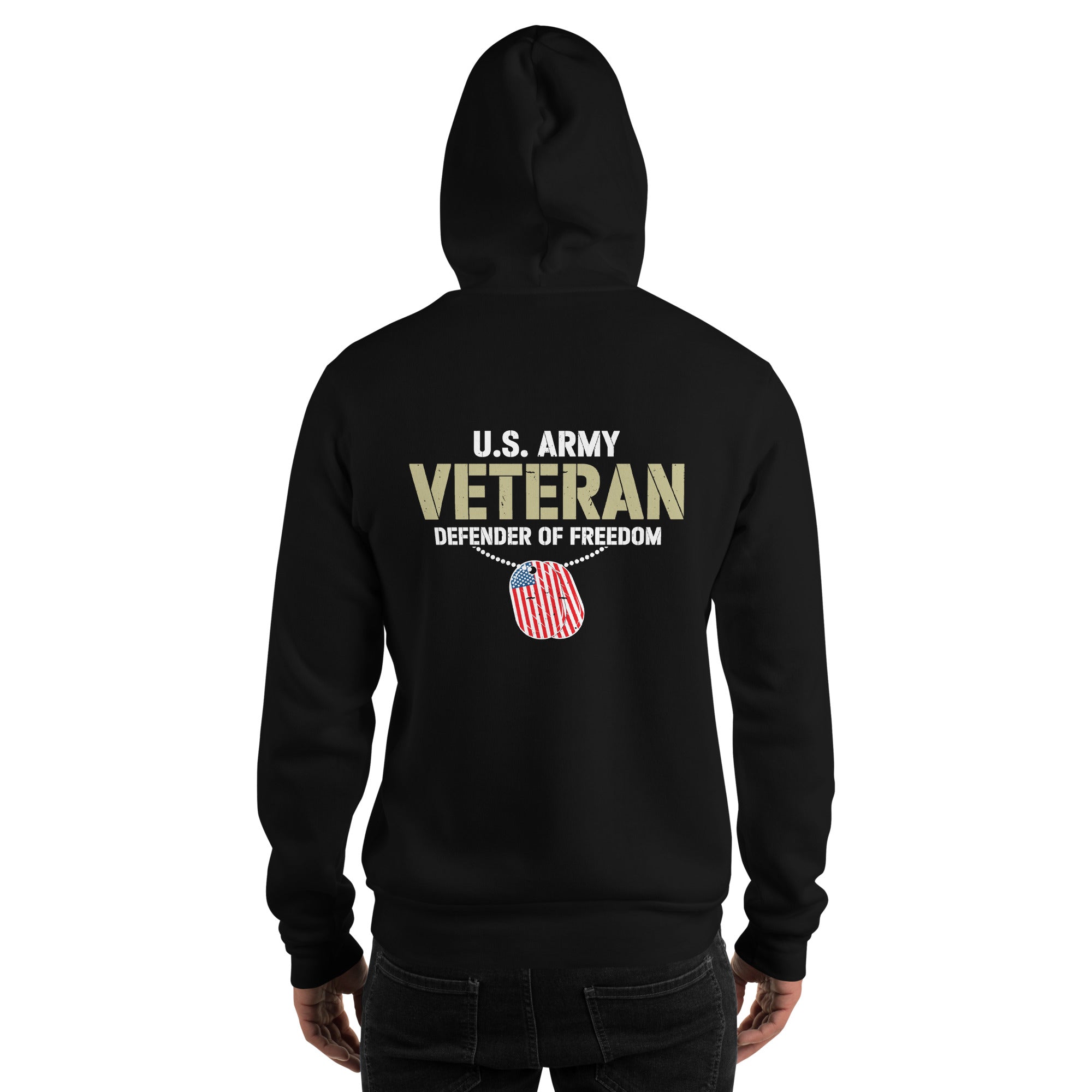 US Army Veteran Defender Of Freedom Hoodie