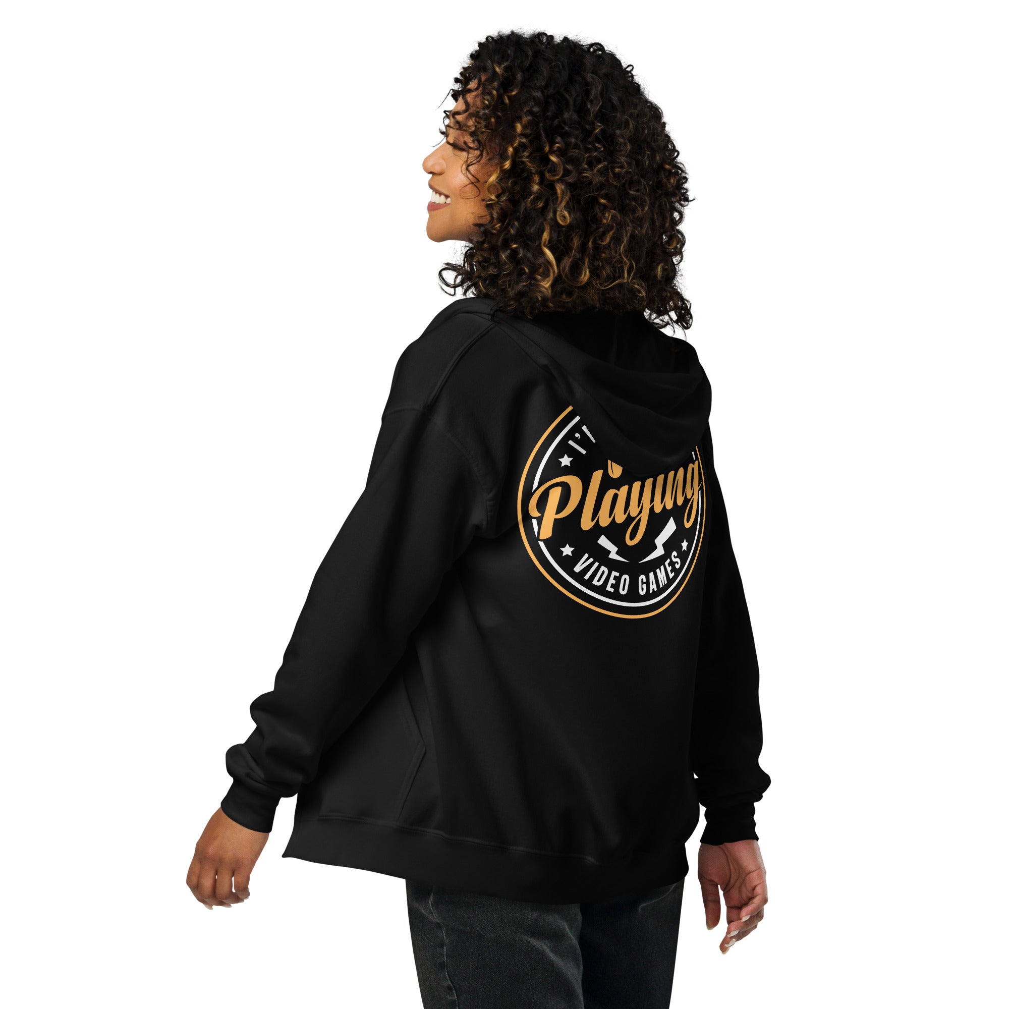 I'd Rather Be Playing Video Games Heavy Blend Zip Hoodie