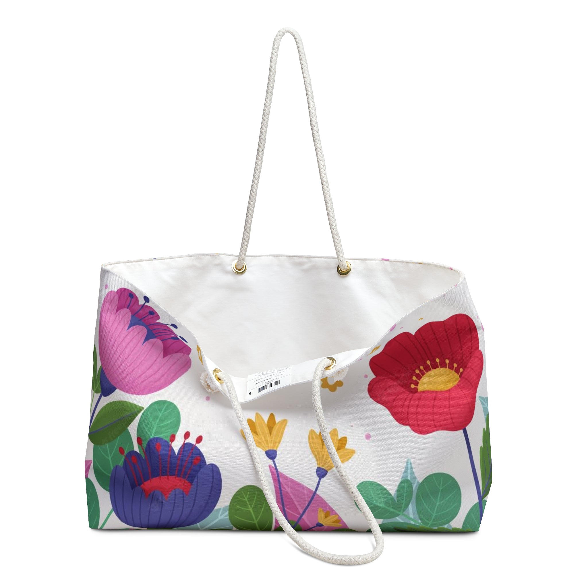 Large Spring Flowers Travel Bag