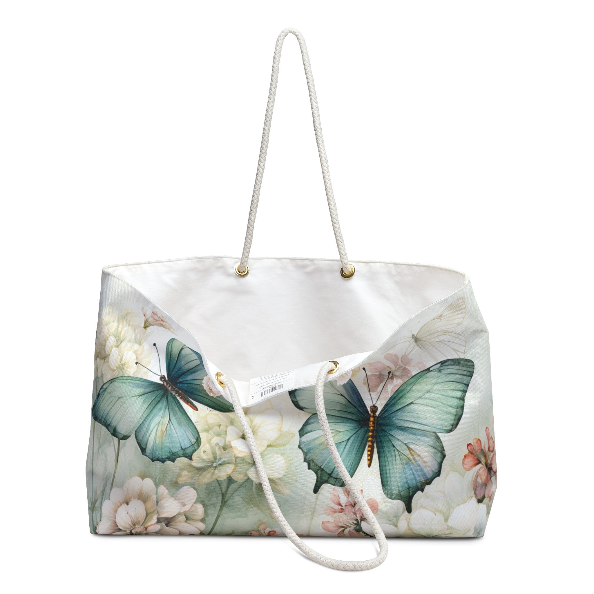 Floral Butterfly Extra Large Travel Bag