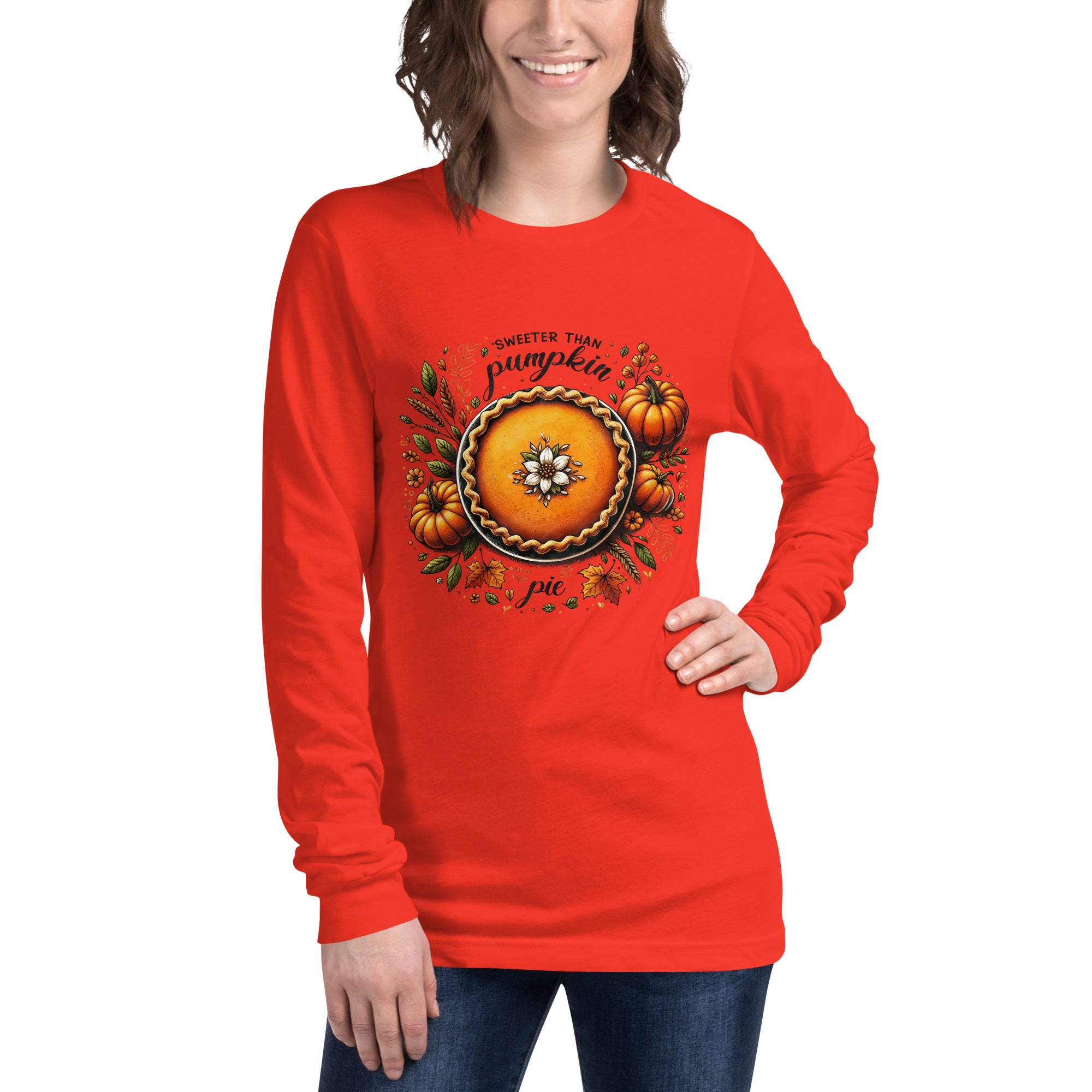 Sweeter Than Pumpkin Pie Long Sleeve Tee