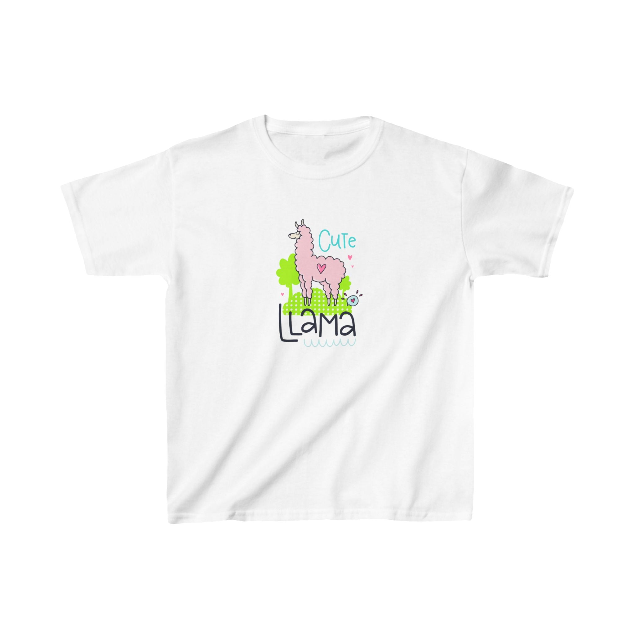 Cute Llama Kids Heavy Cotton™ Tee