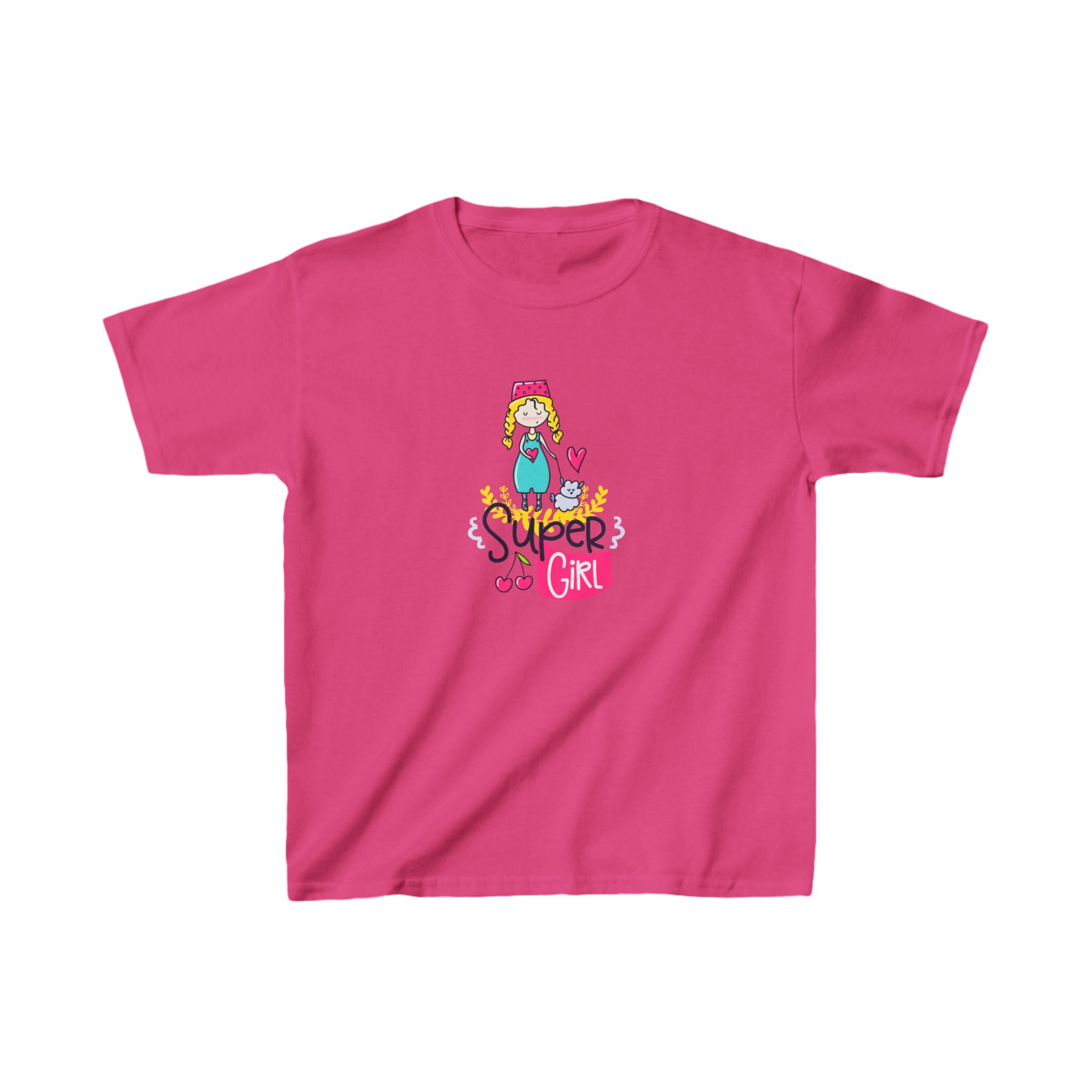 Super Girl Kids Heavy Cotton™ Tee